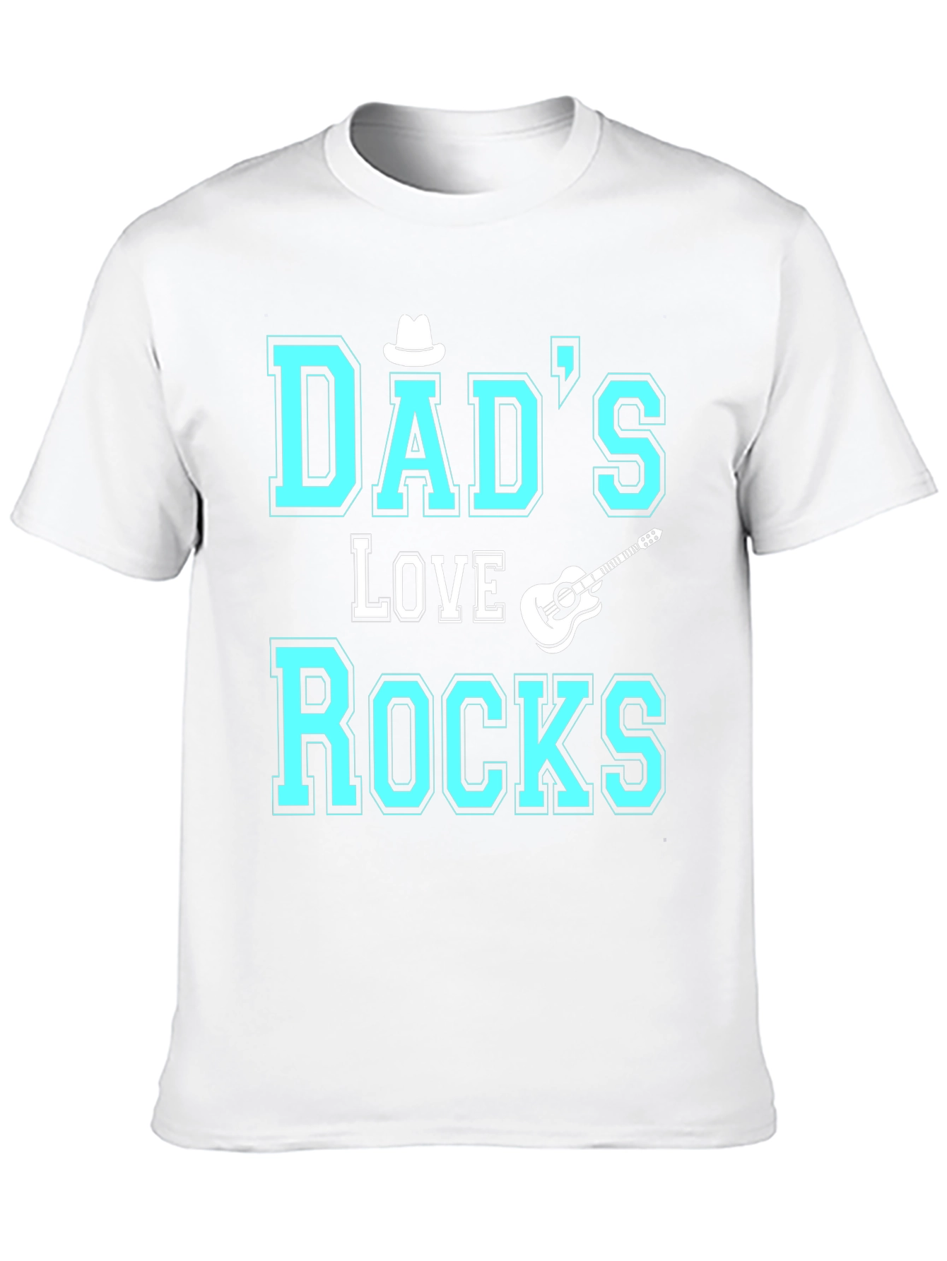 Dads Love Rocks T-Shirt - Fathers Day Gift