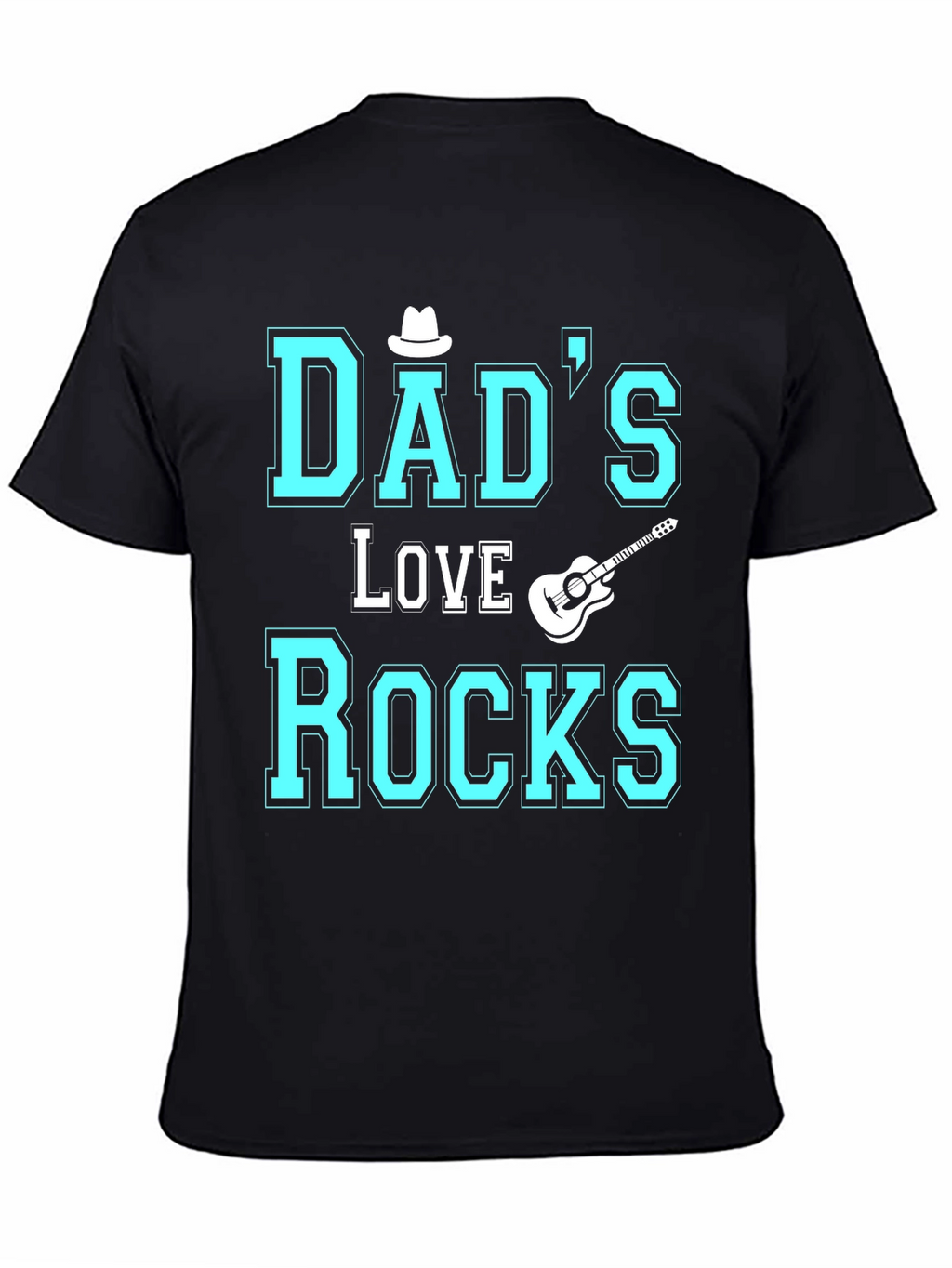 Dads Love Rocks T-Shirt - Fathers Day Gift