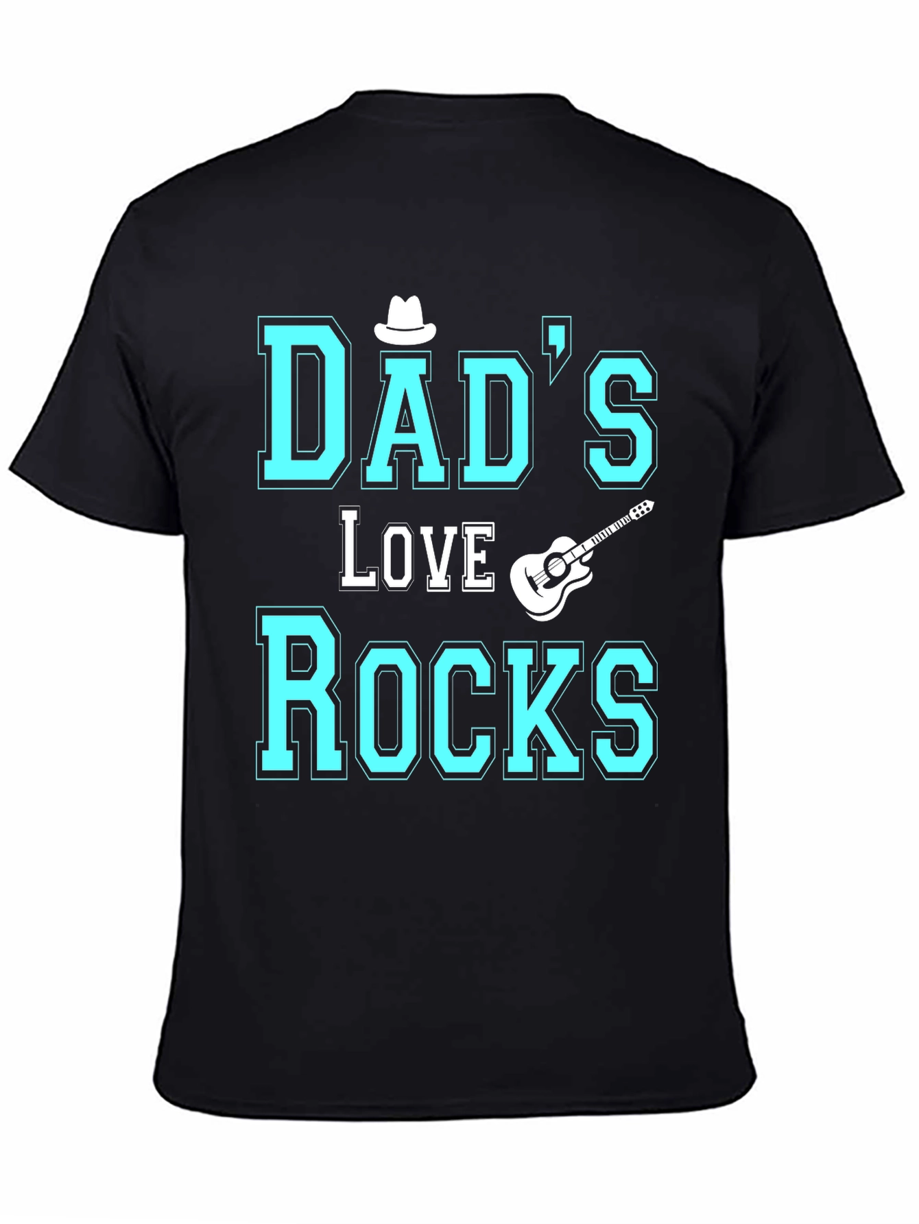 Dads Love Rocks T-Shirt - Fathers Day Gift