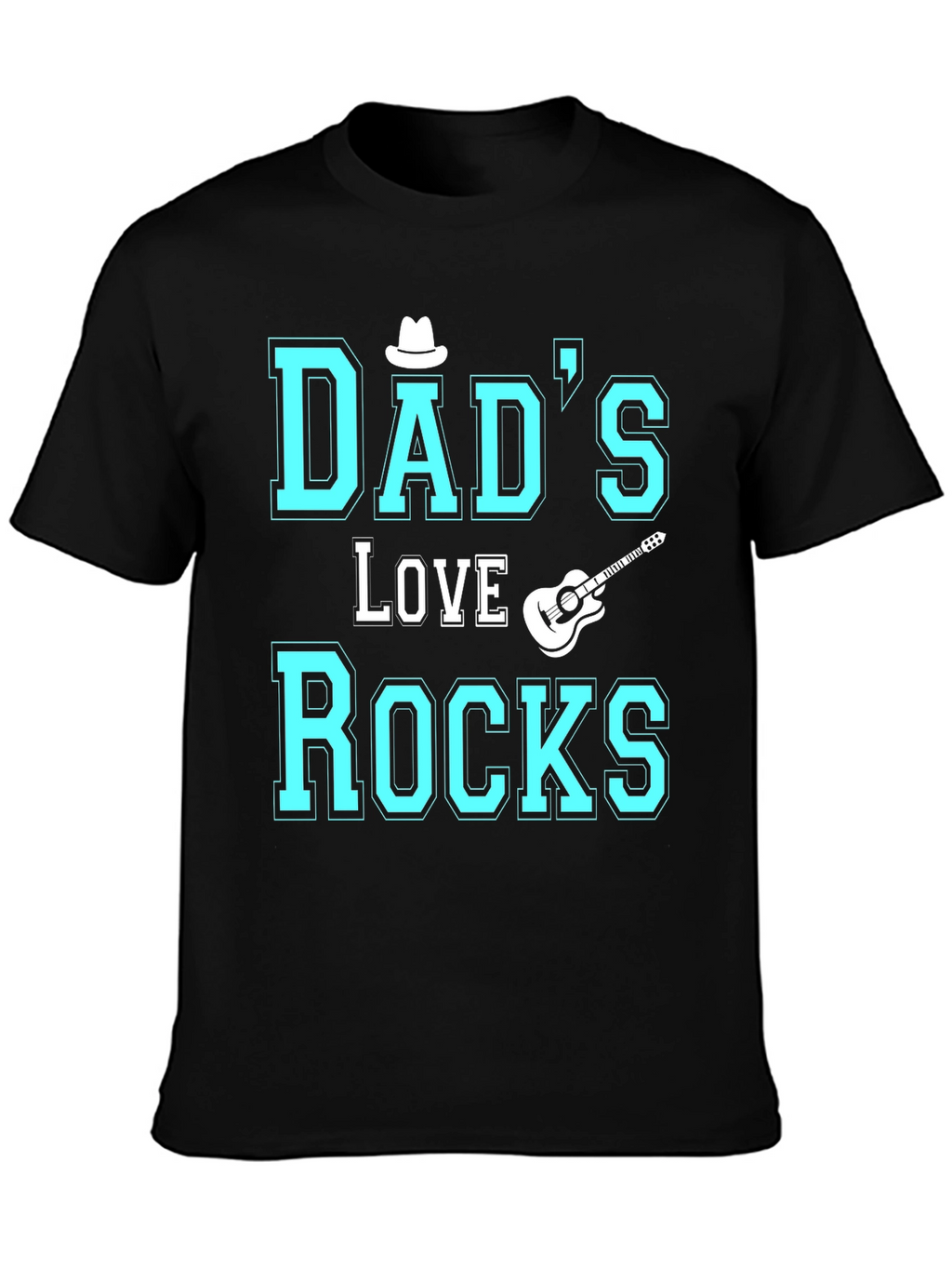 Dads Love Rocks T-Shirt - Fathers Day Gift