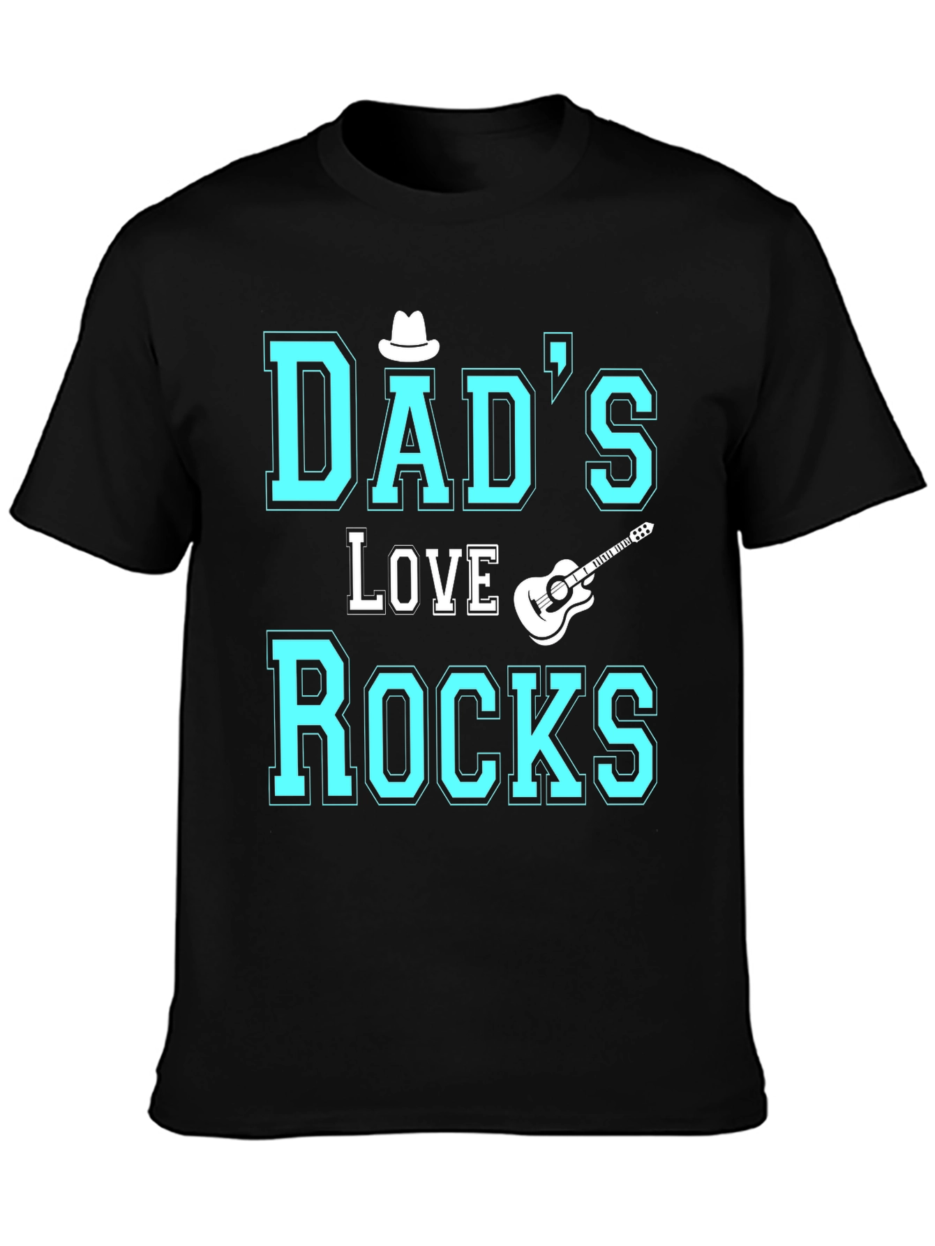 Dads Love Rocks T-Shirt - Fathers Day Gift