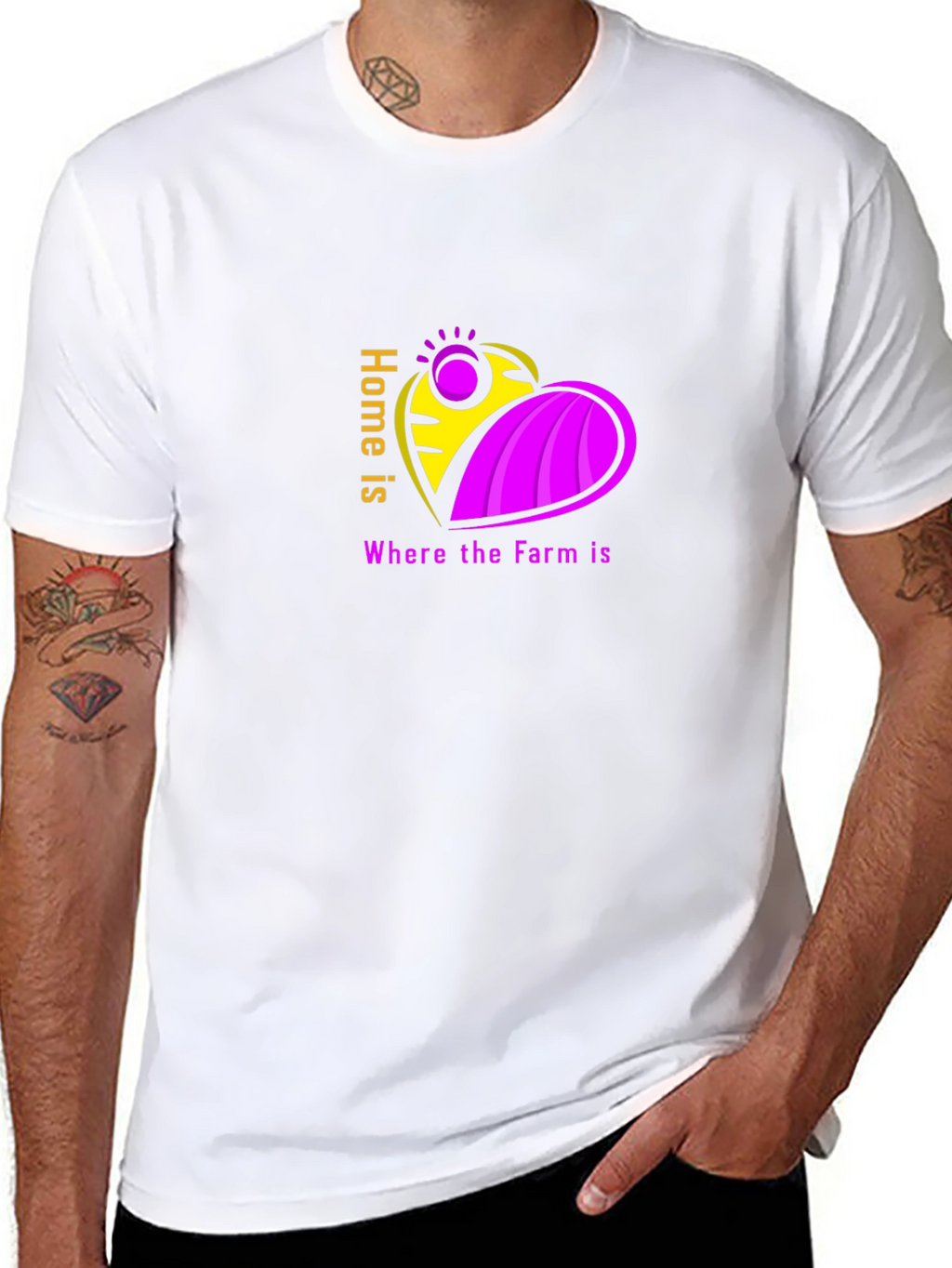 Home is Where the Farm is T-Shirt
