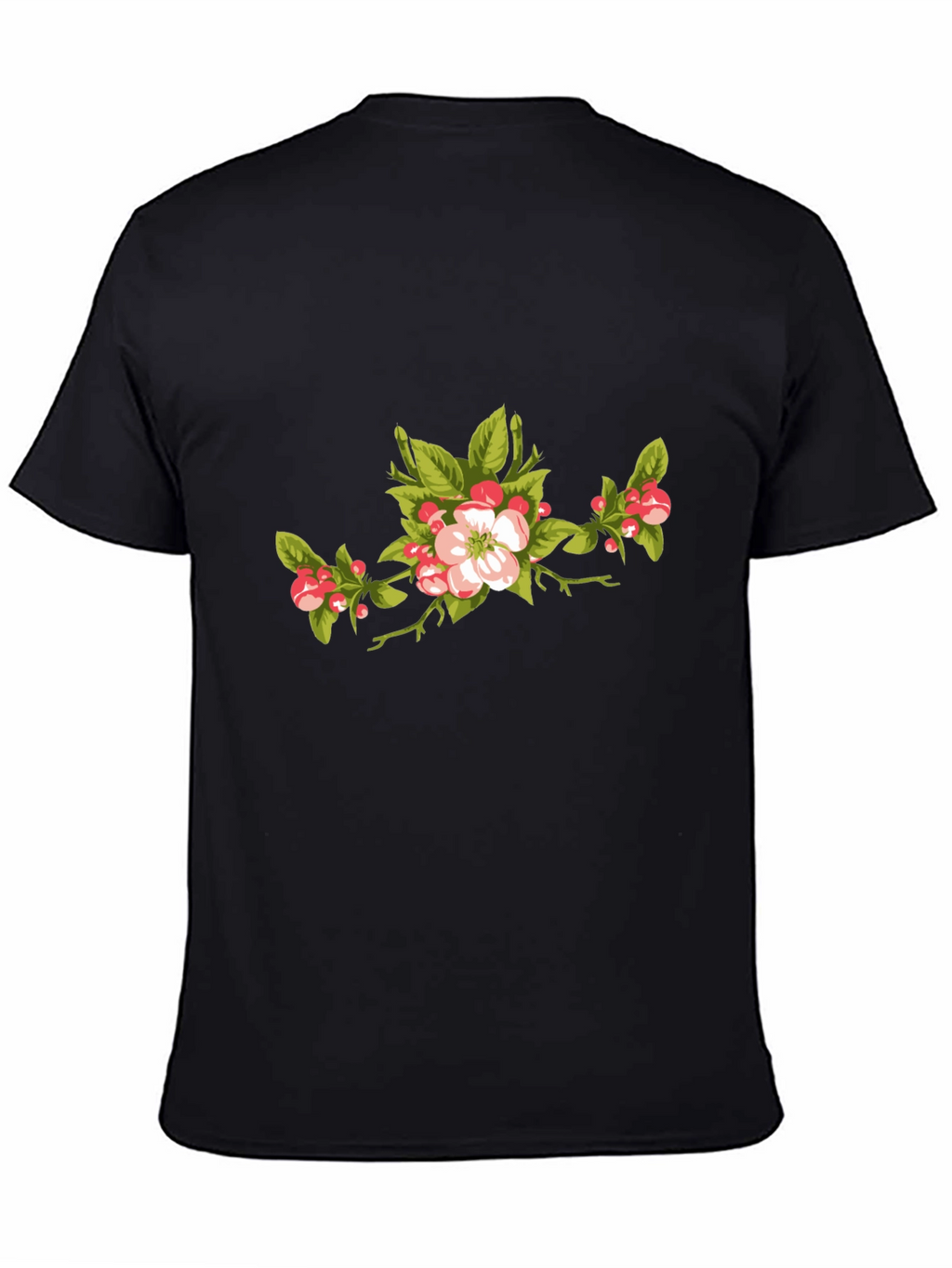 Floral Branch Graphic T-Shirt