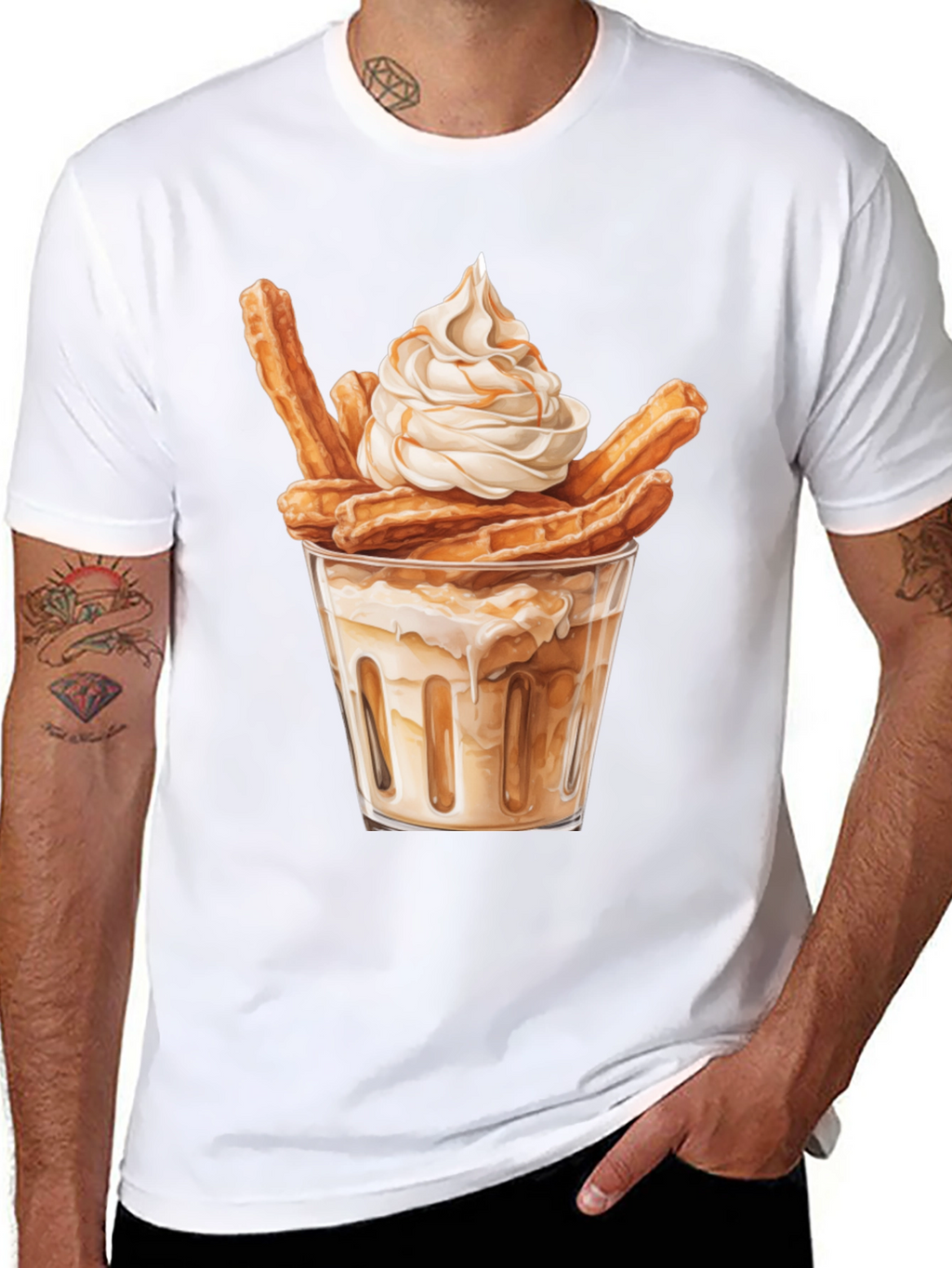 Churros Dessert Graphic Tee