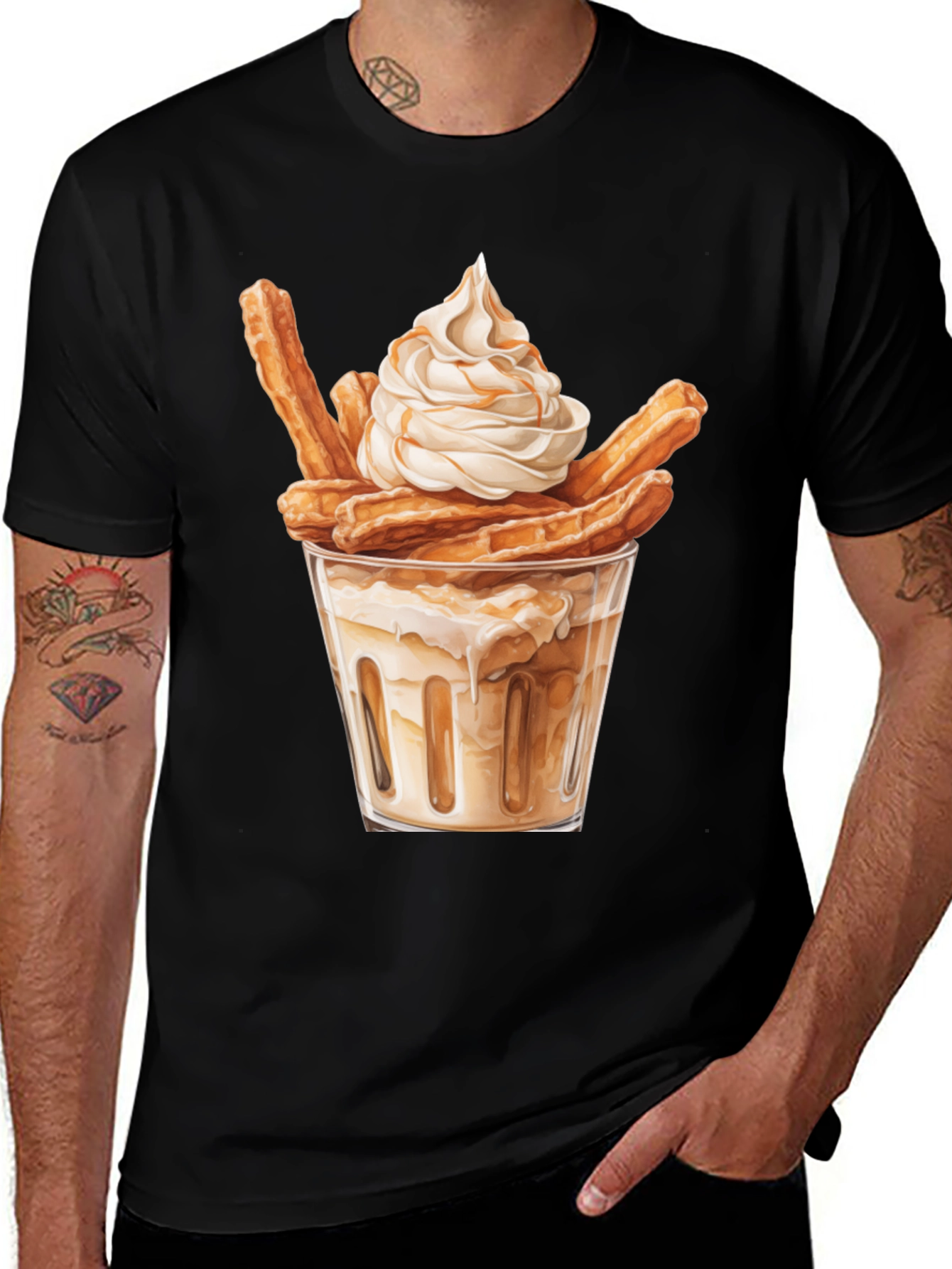 Churros Dessert Graphic Tee