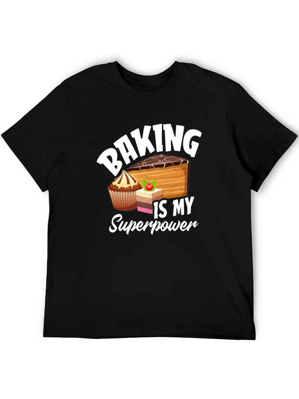 Baking Is My Superpower Graphic Tee