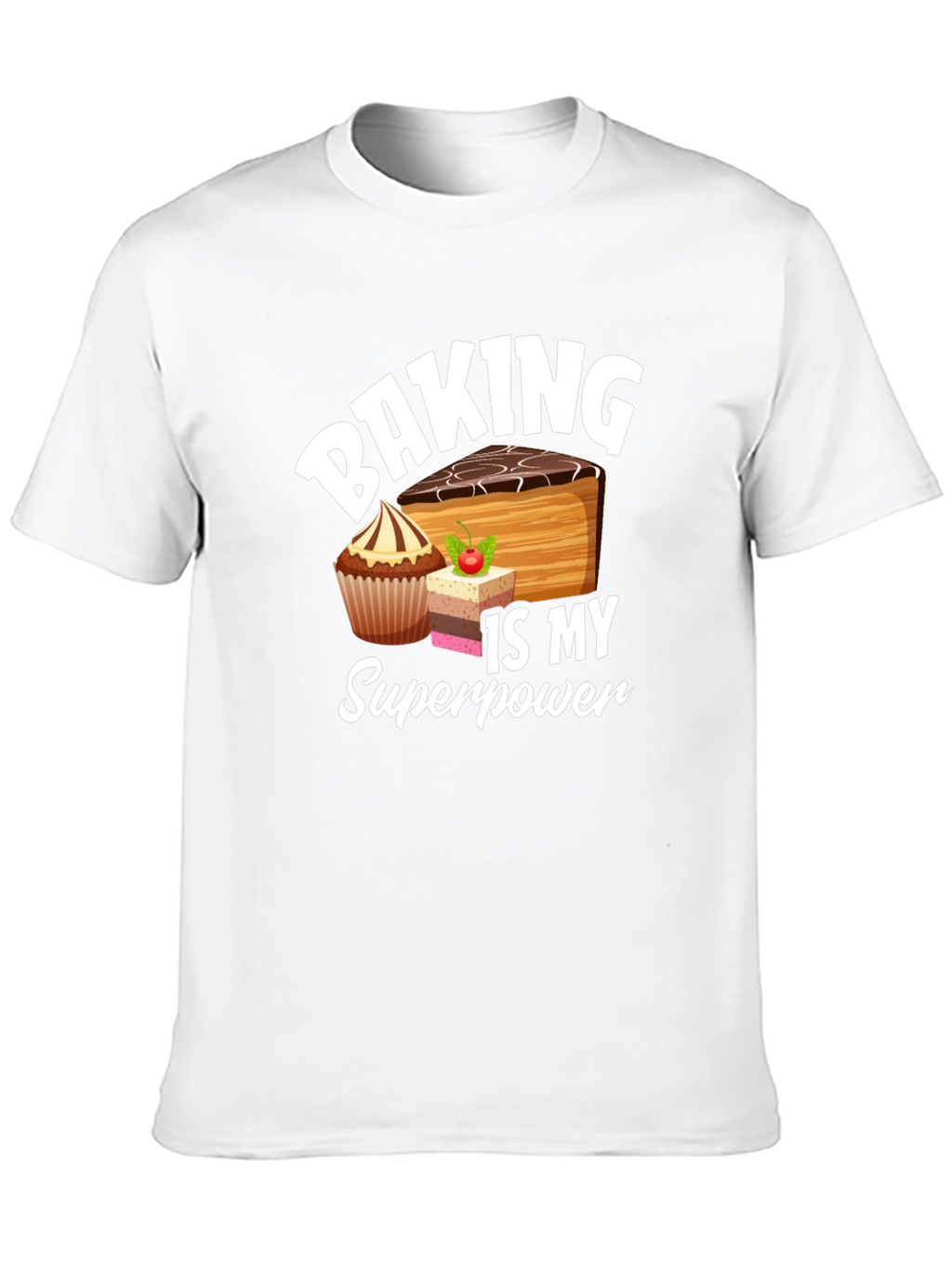 Baking Is My Superpower Graphic Tee