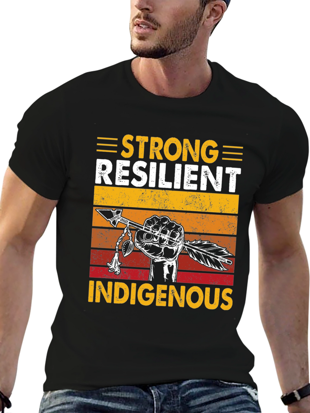 Strong Resilient Indigenous Graphic Tee