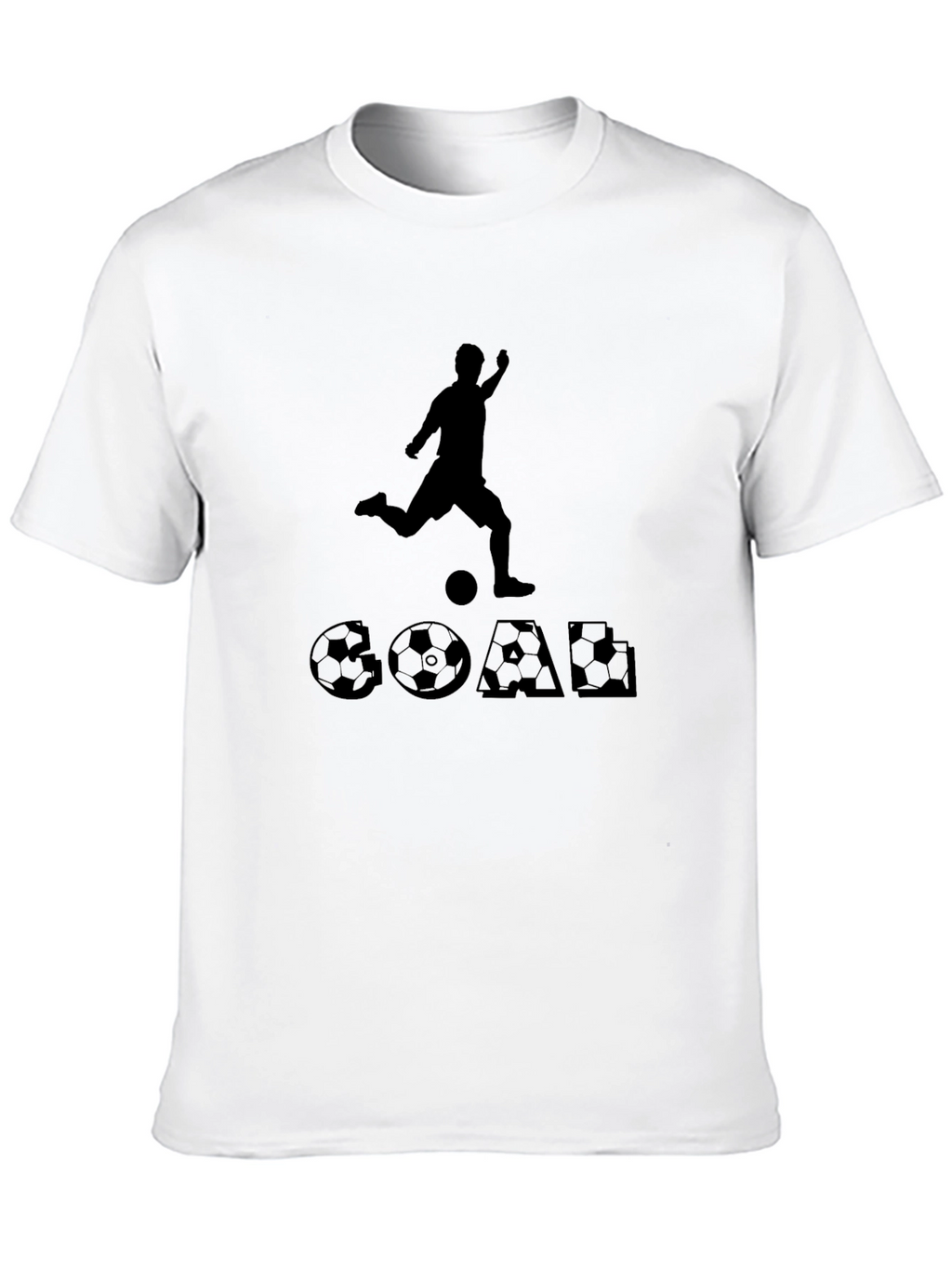 Soccer Goal T-Shirt - Black