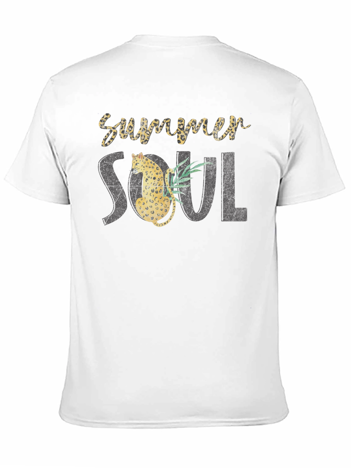 Summer Soul Leopard Graphic Tee