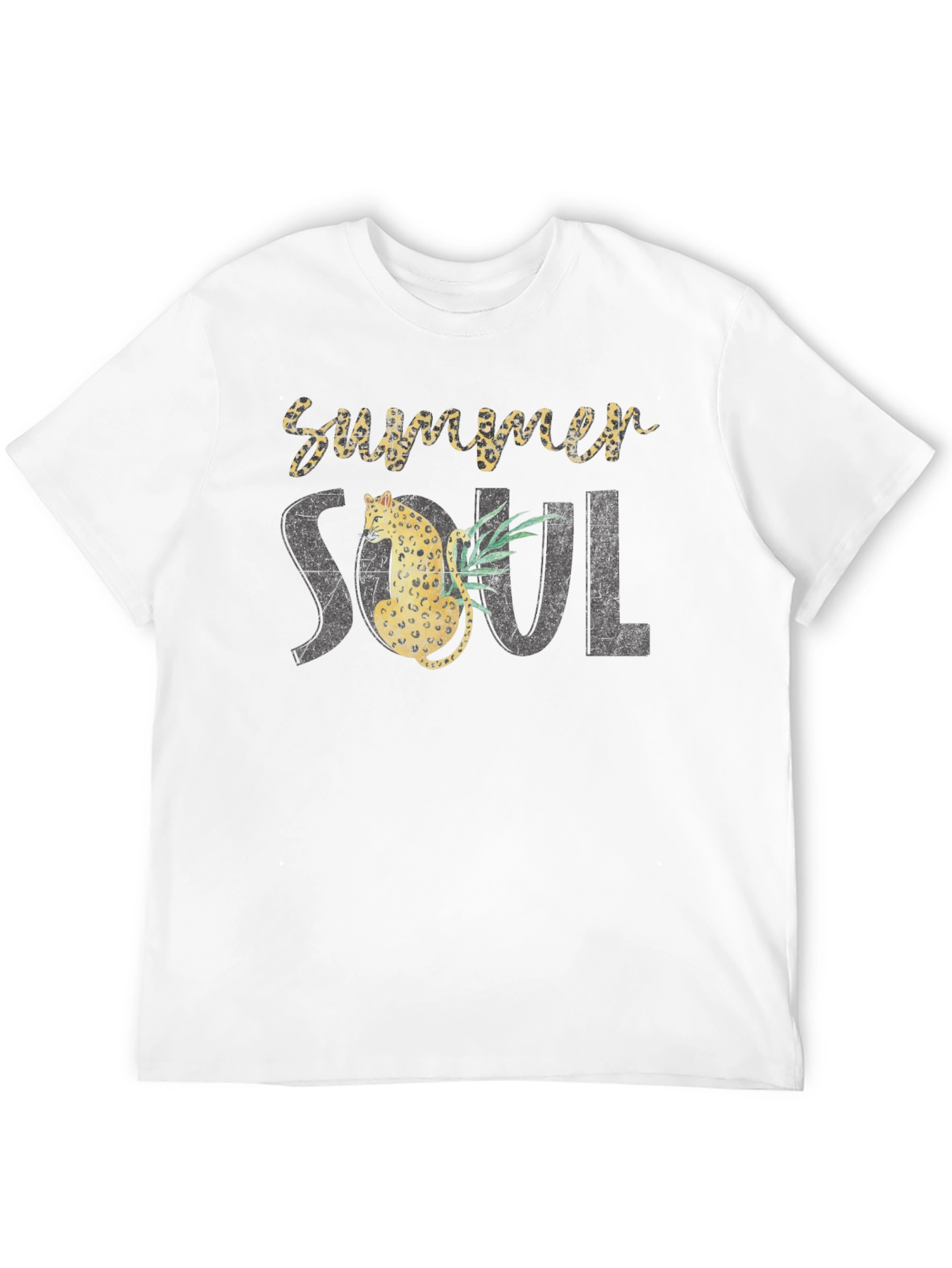 Summer Soul Leopard Graphic Tee