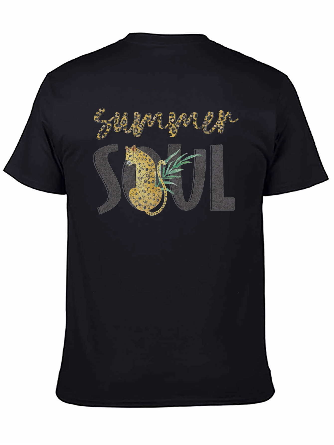 Summer Soul Leopard Graphic Tee
