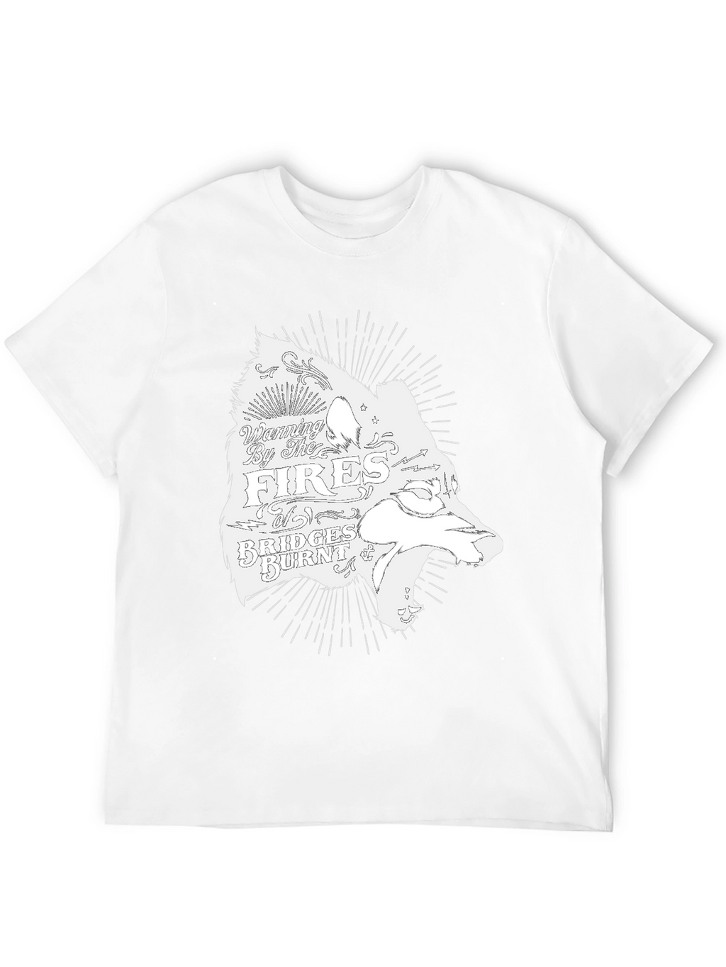 Fires & Bridges Graphic Tee - Black