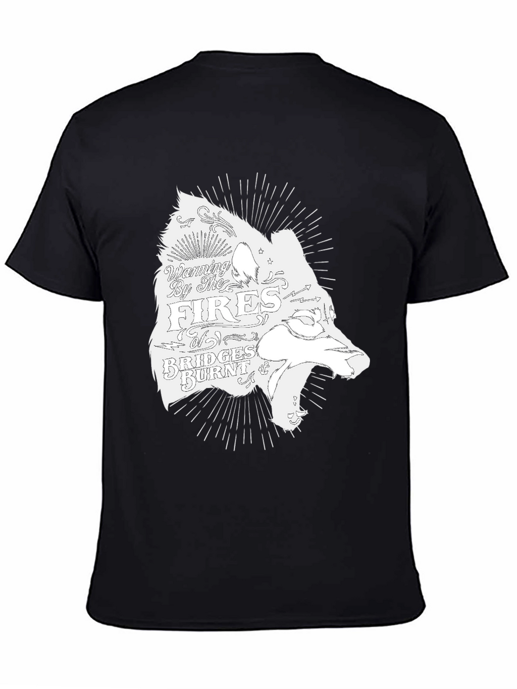 Fires & Bridges Graphic Tee - Black