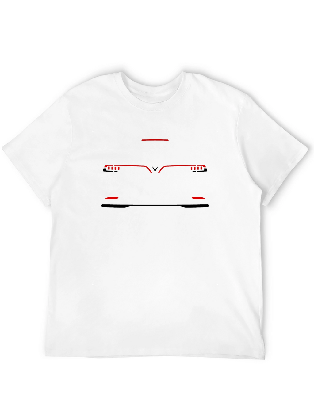 VinFast VF 8 T-Shirt - Electric Car Outline Design