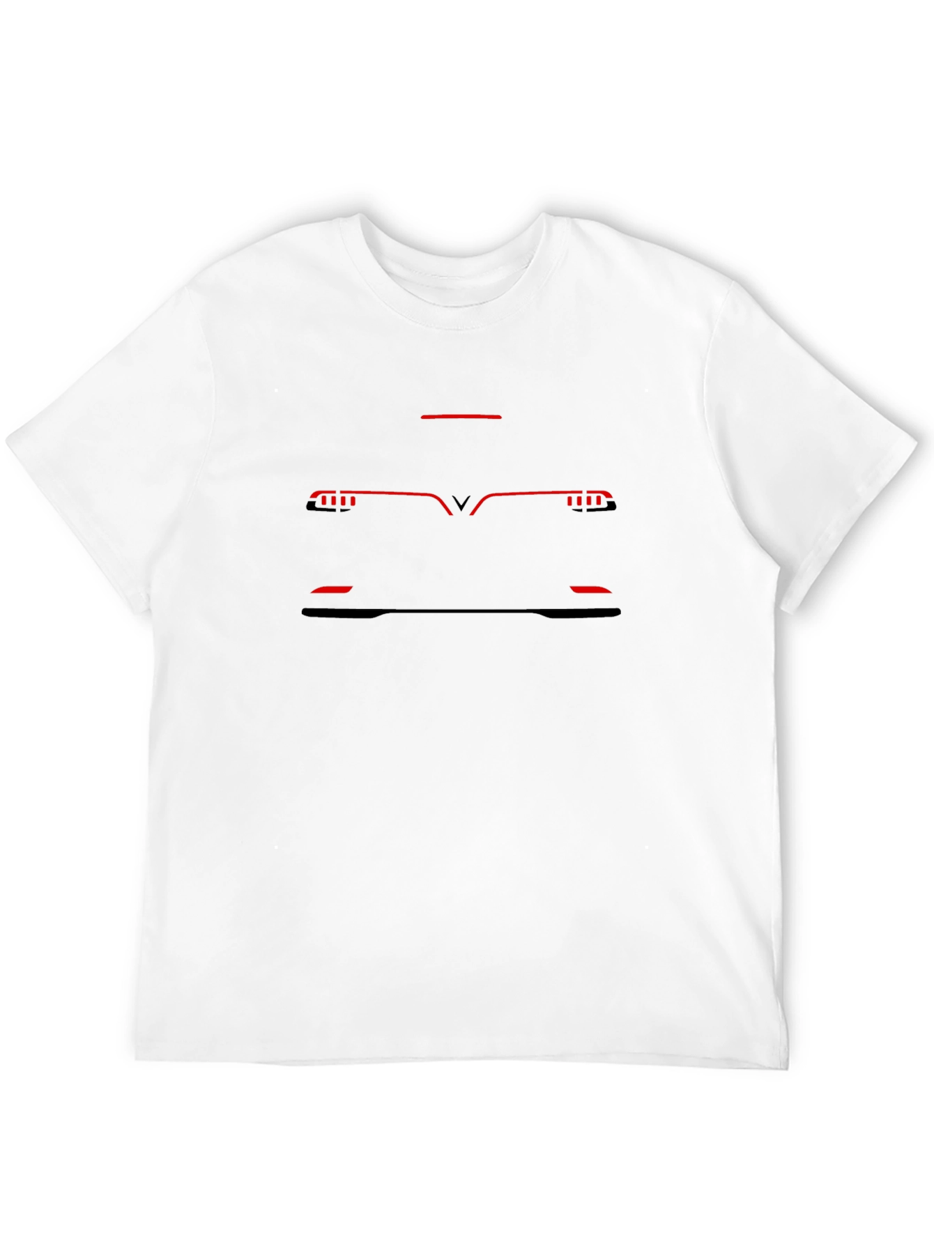 VinFast VF 8 T-Shirt - Electric Car Outline Design