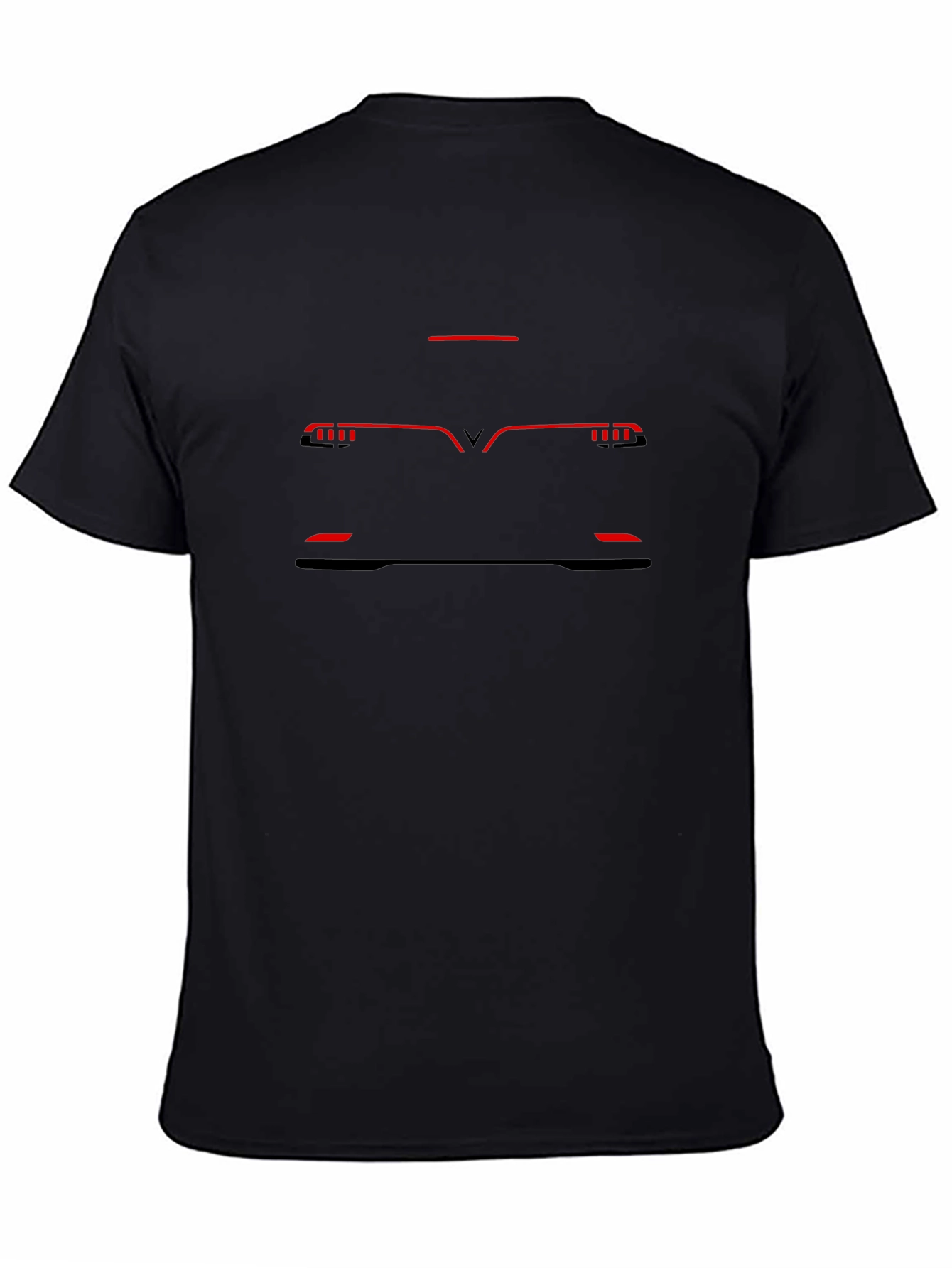 VinFast VF 8 T-Shirt - Electric Car Outline Design