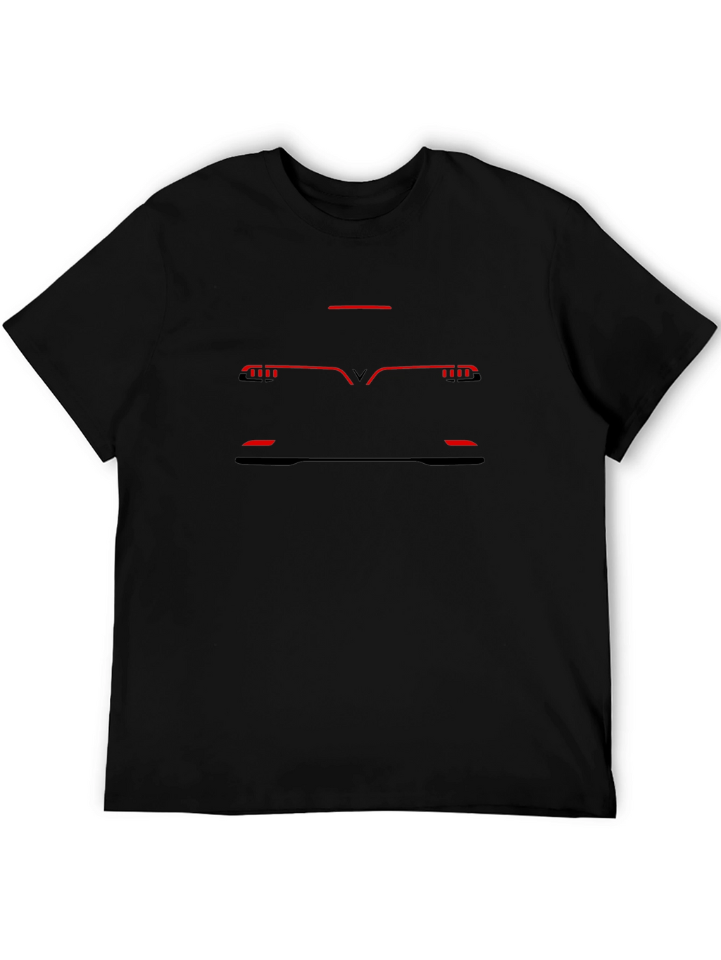 VinFast VF 8 T-Shirt - Electric Car Outline Design