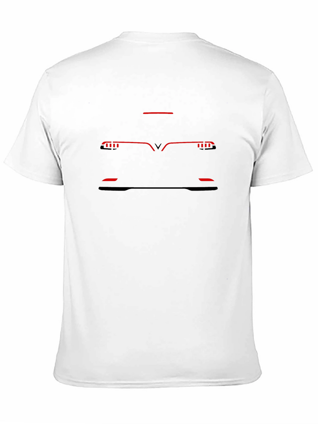VinFast VF 8 T-Shirt - Electric Car Outline Design