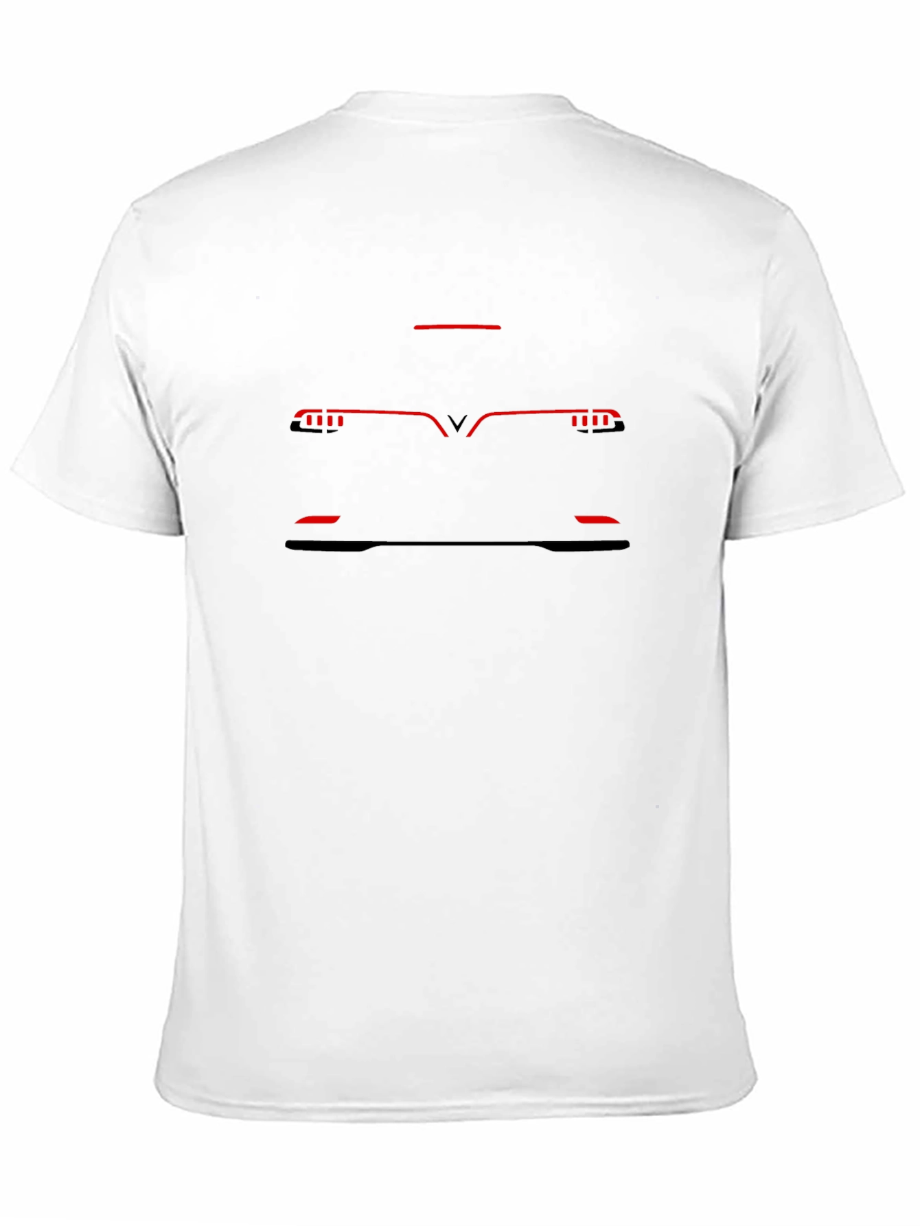 VinFast VF 8 T-Shirt - Electric Car Outline Design
