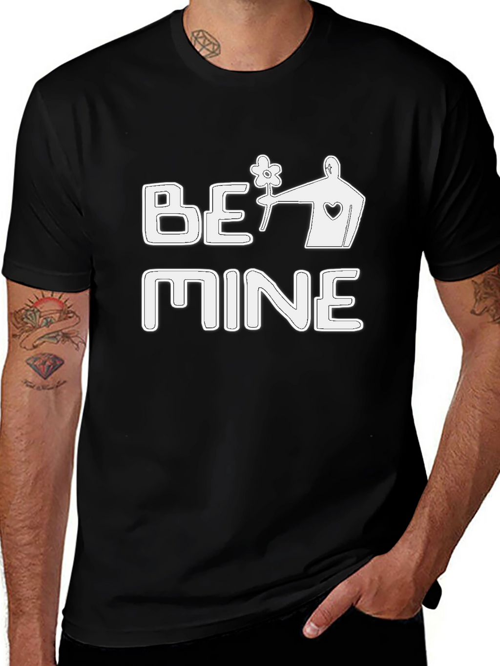 Be Mine Graphic Tee - Valentines Day