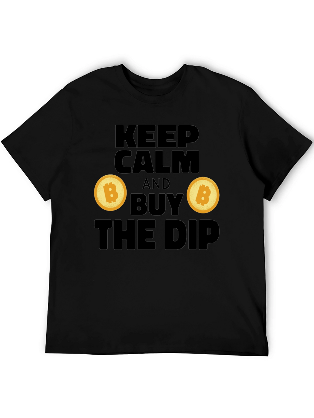 Keep Calm and Buy the Dip Crypto T-Shirt