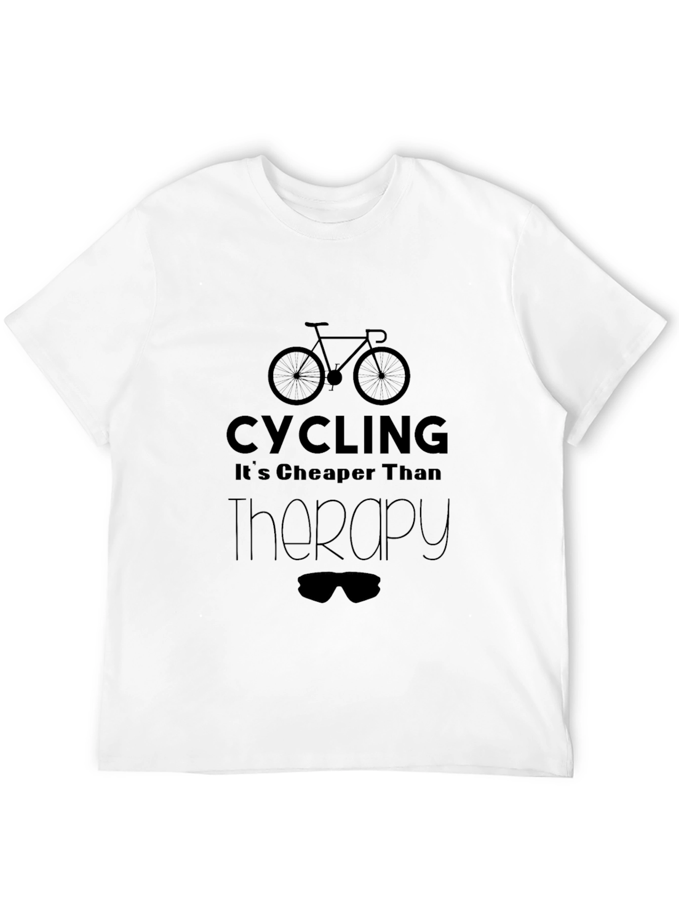 Cycling Cheaper Than Therapy T-Shirt