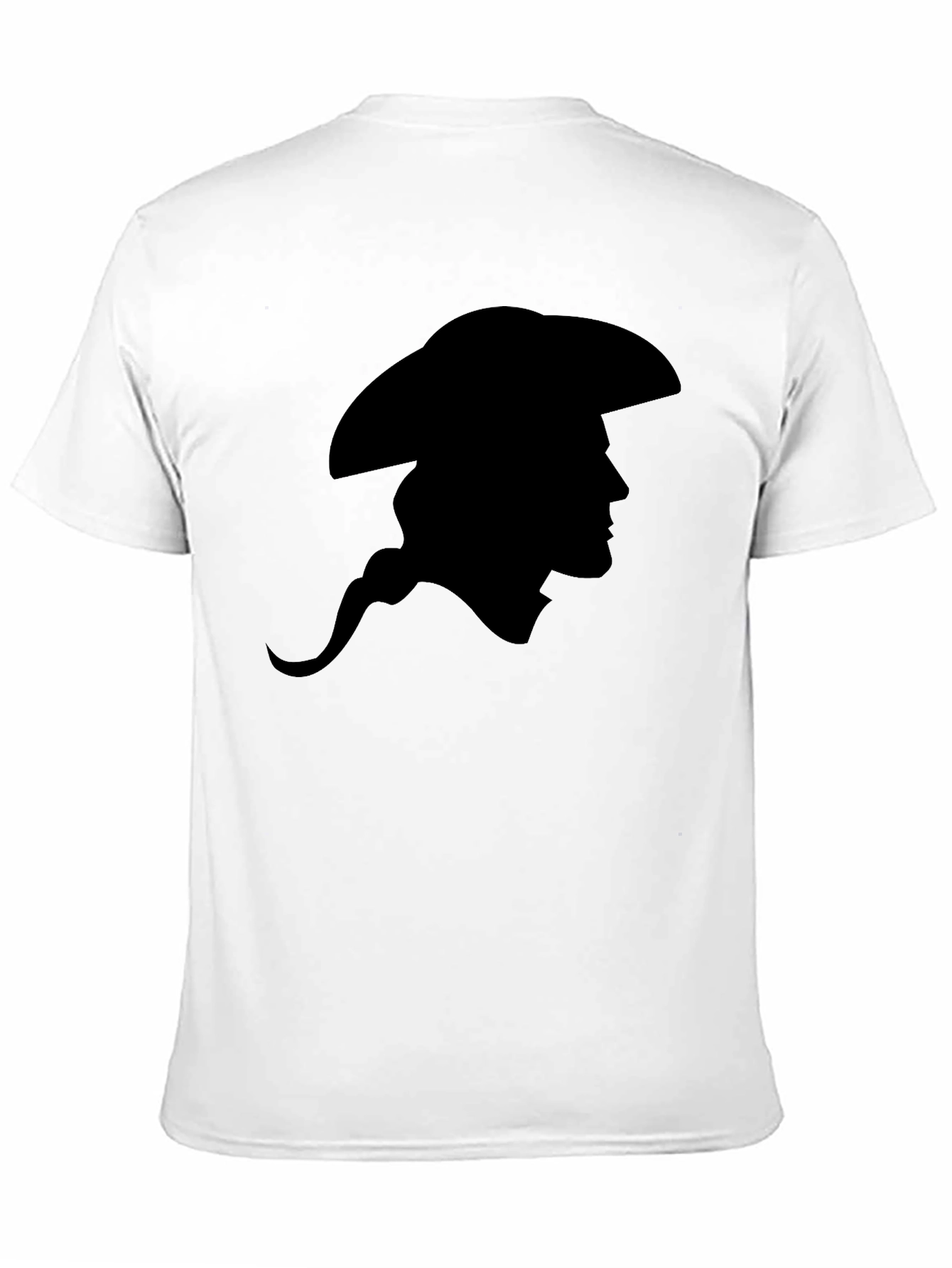 Silhouette Cowboy Graphic Tee - Classic Black T-Shirt