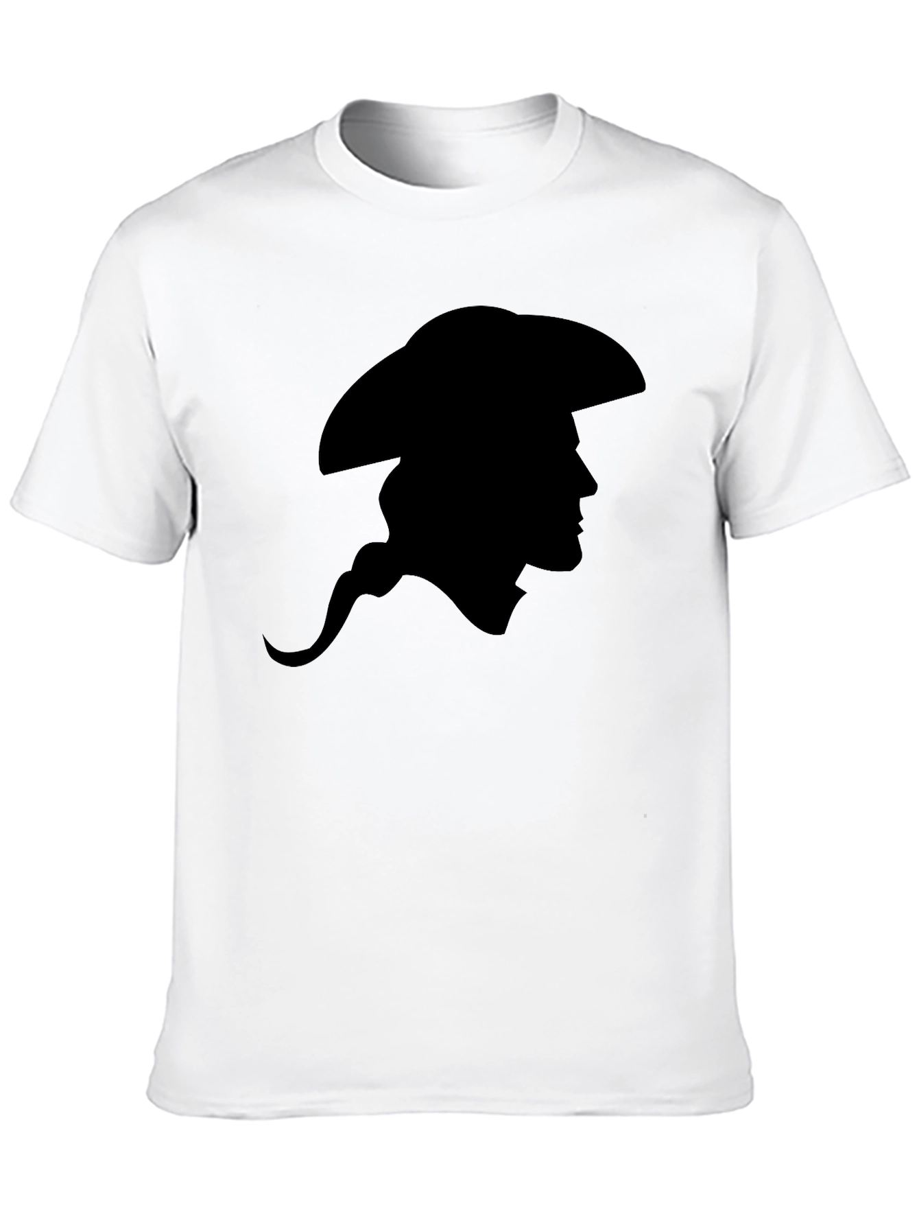 Silhouette Cowboy Graphic Tee - Classic Black T-Shirt