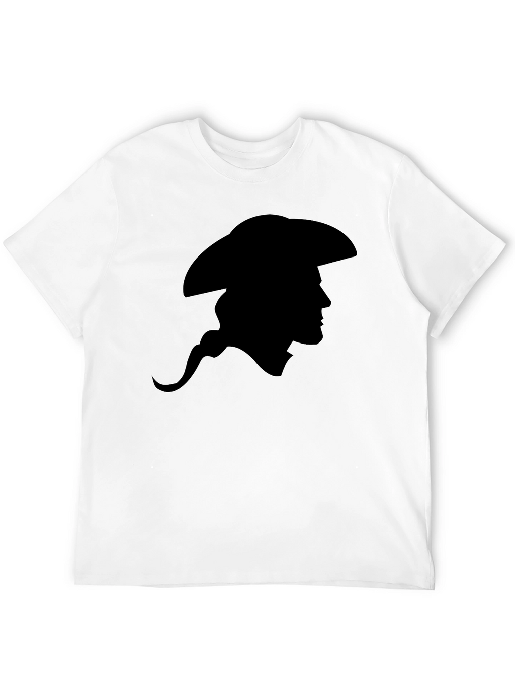 Silhouette Cowboy Graphic Tee - Classic Black T-Shirt