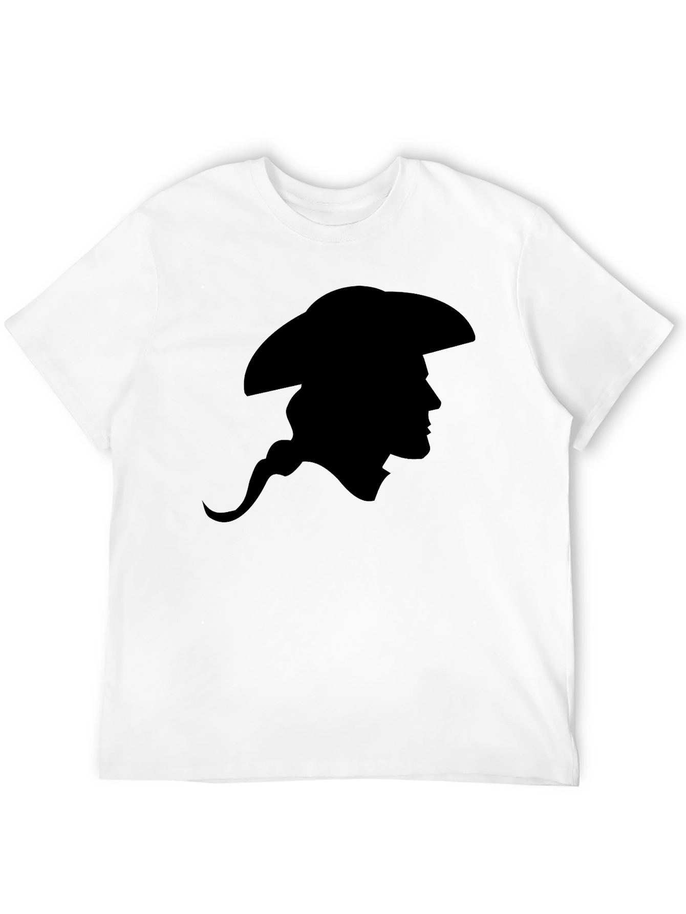 Silhouette Cowboy Graphic Tee - Classic Black T-Shirt