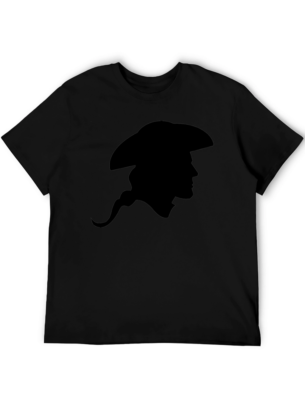 Silhouette Cowboy Graphic Tee - Classic Black T-Shirt