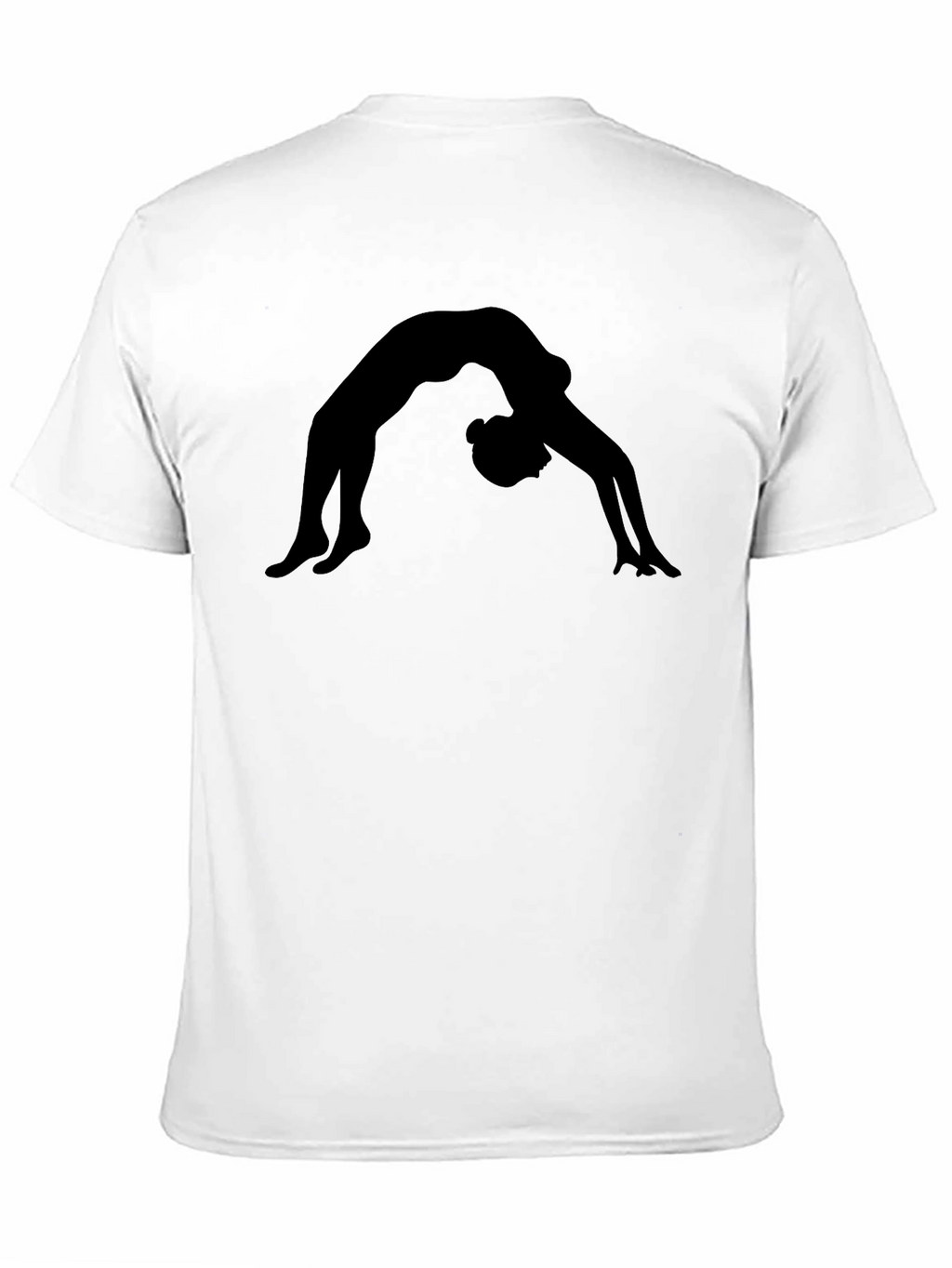 Yoga Pose Graphic T-Shirt - Black