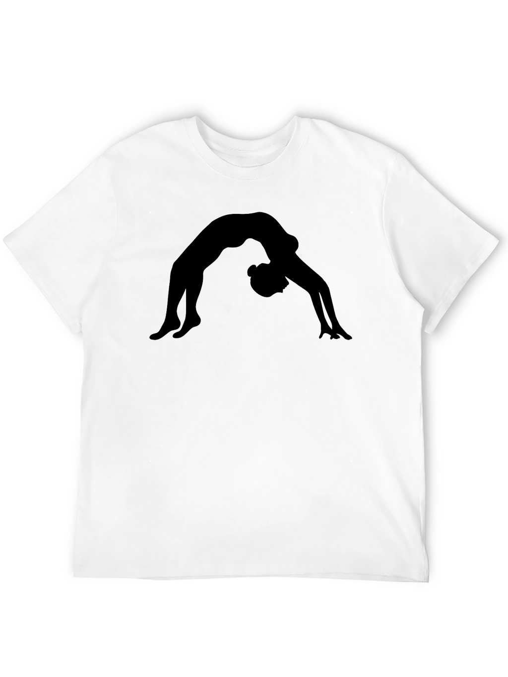 Yoga Pose Graphic T-Shirt - Black