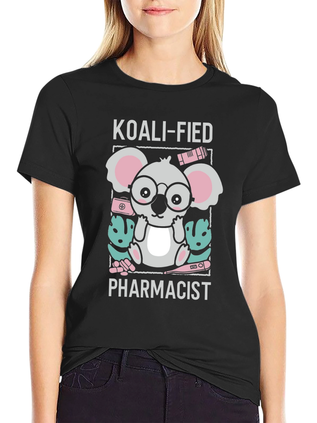 Koali-fied Pharmacist T-Shirt - Cute Koala Design