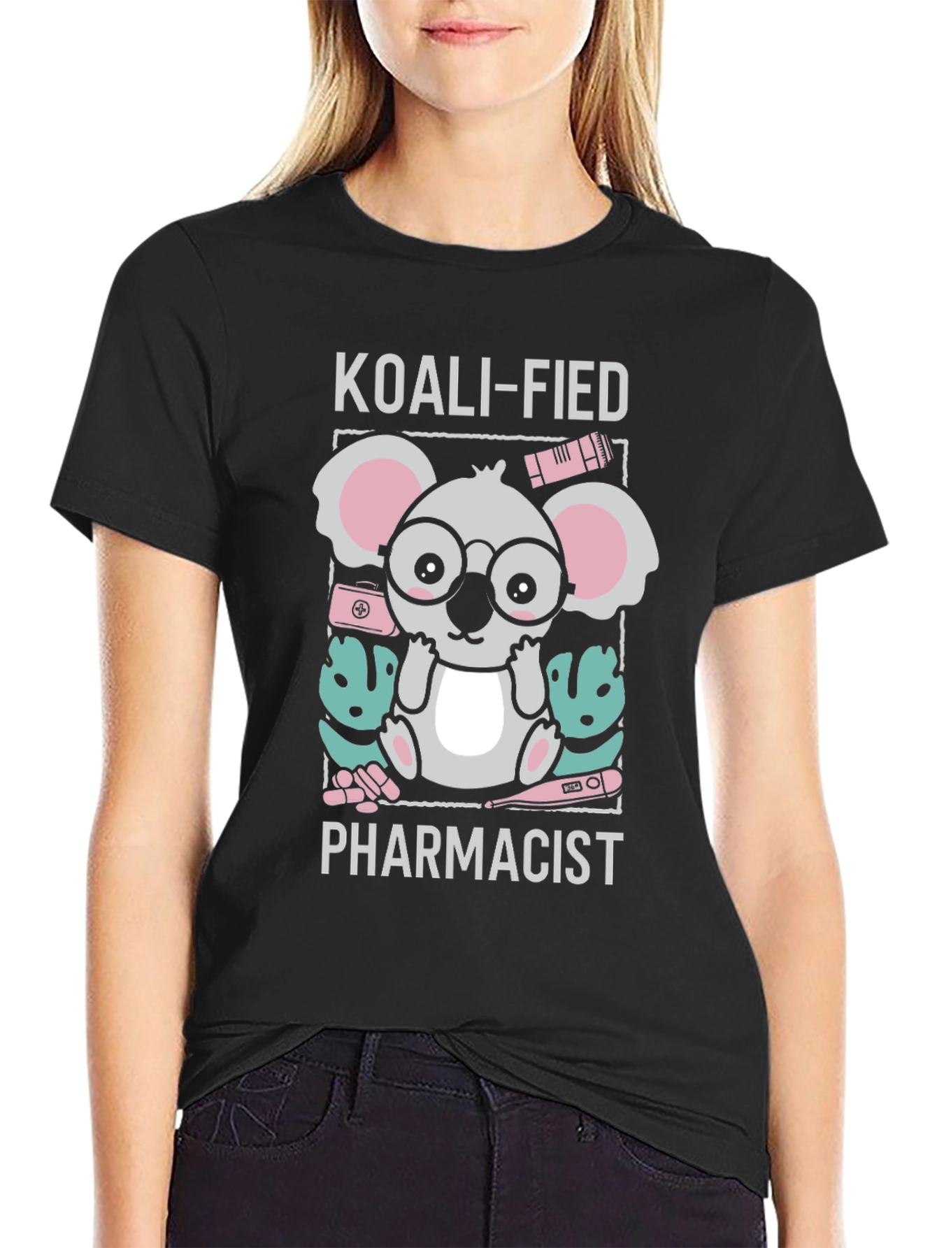 Koali-fied Pharmacist T-Shirt - Cute Koala Design