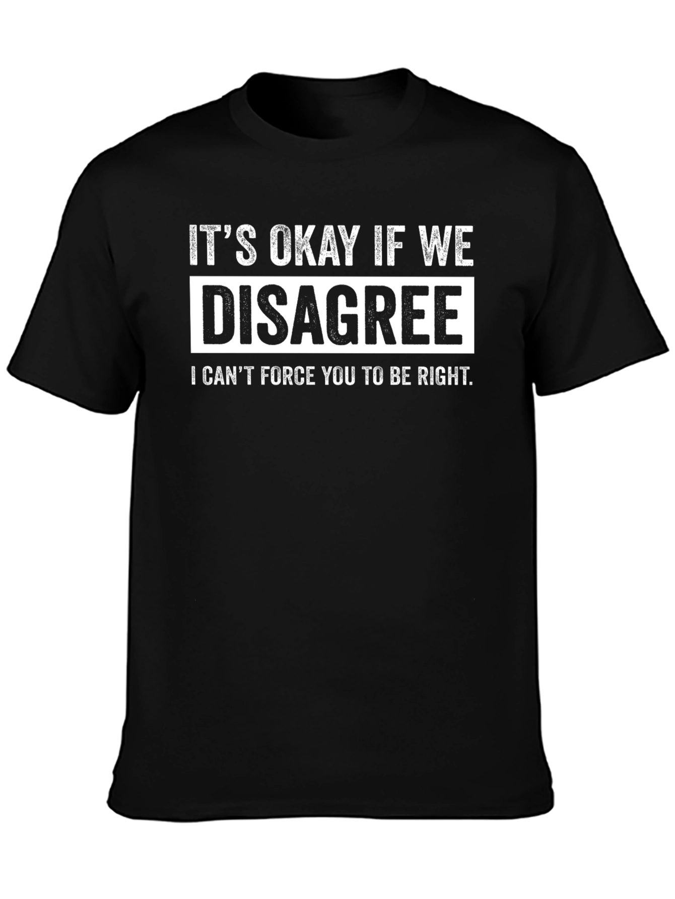 Its Okay If We Disagree Graphic Tee