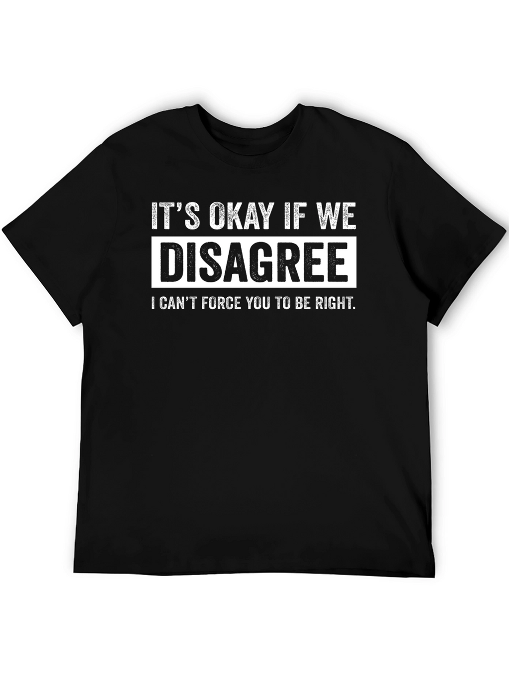 Its Okay If We Disagree Graphic Tee