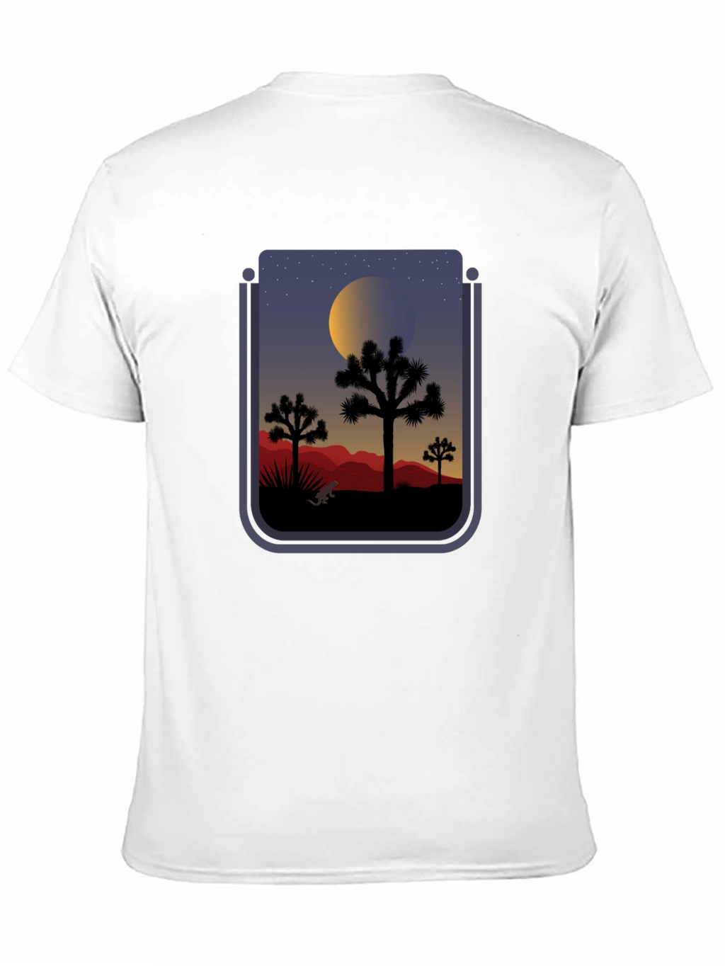 Desert Nightscape Graphic T-Shirt