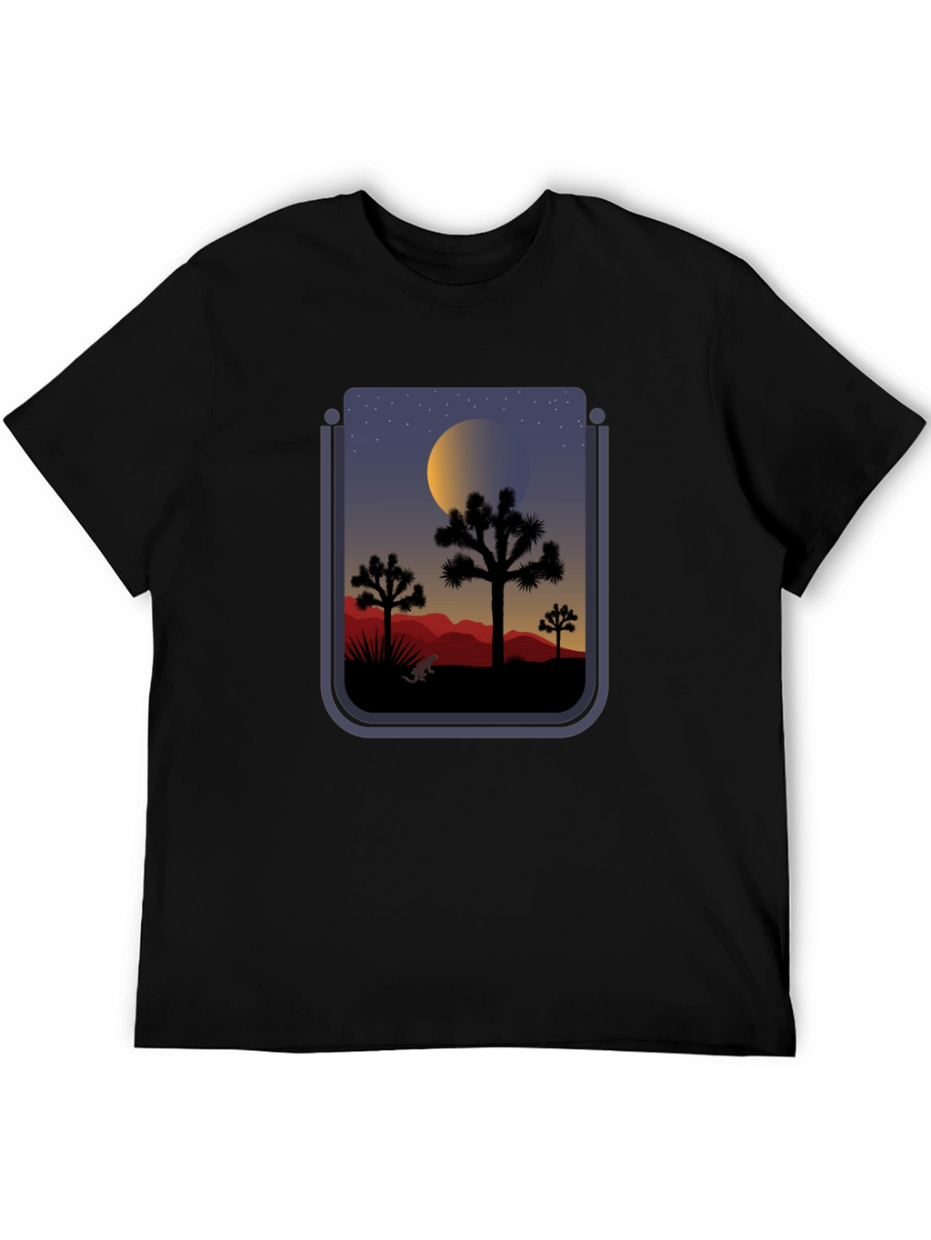 Desert Nightscape Graphic T-Shirt