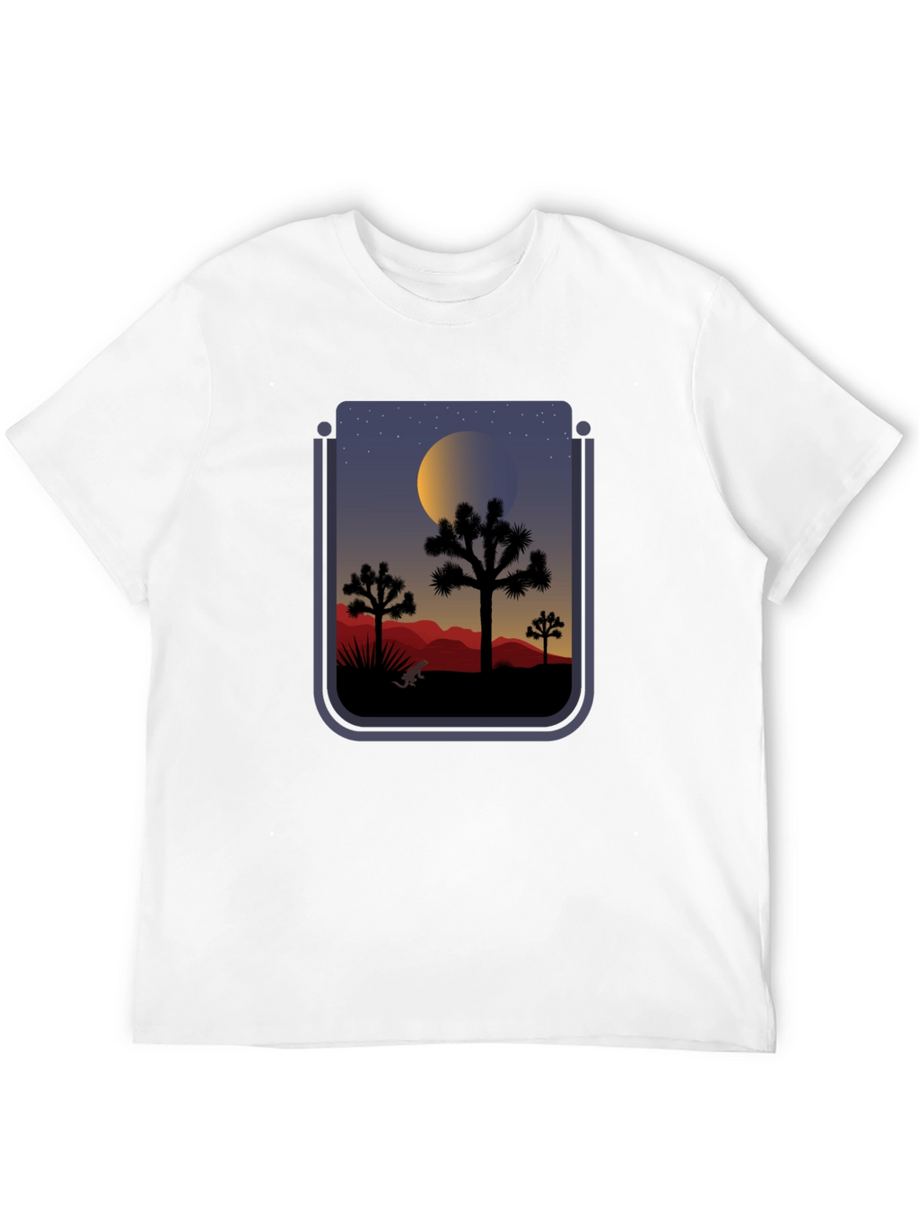 Desert Nightscape Graphic T-Shirt