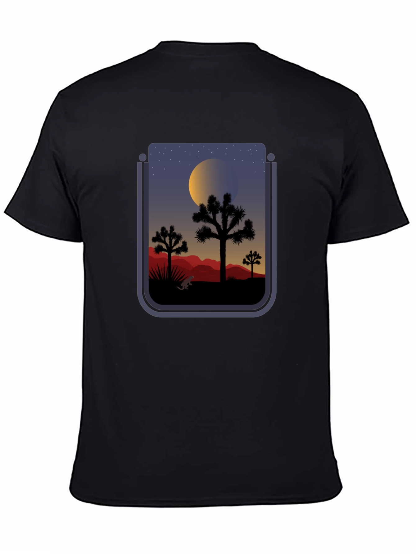 Desert Nightscape Graphic T-Shirt