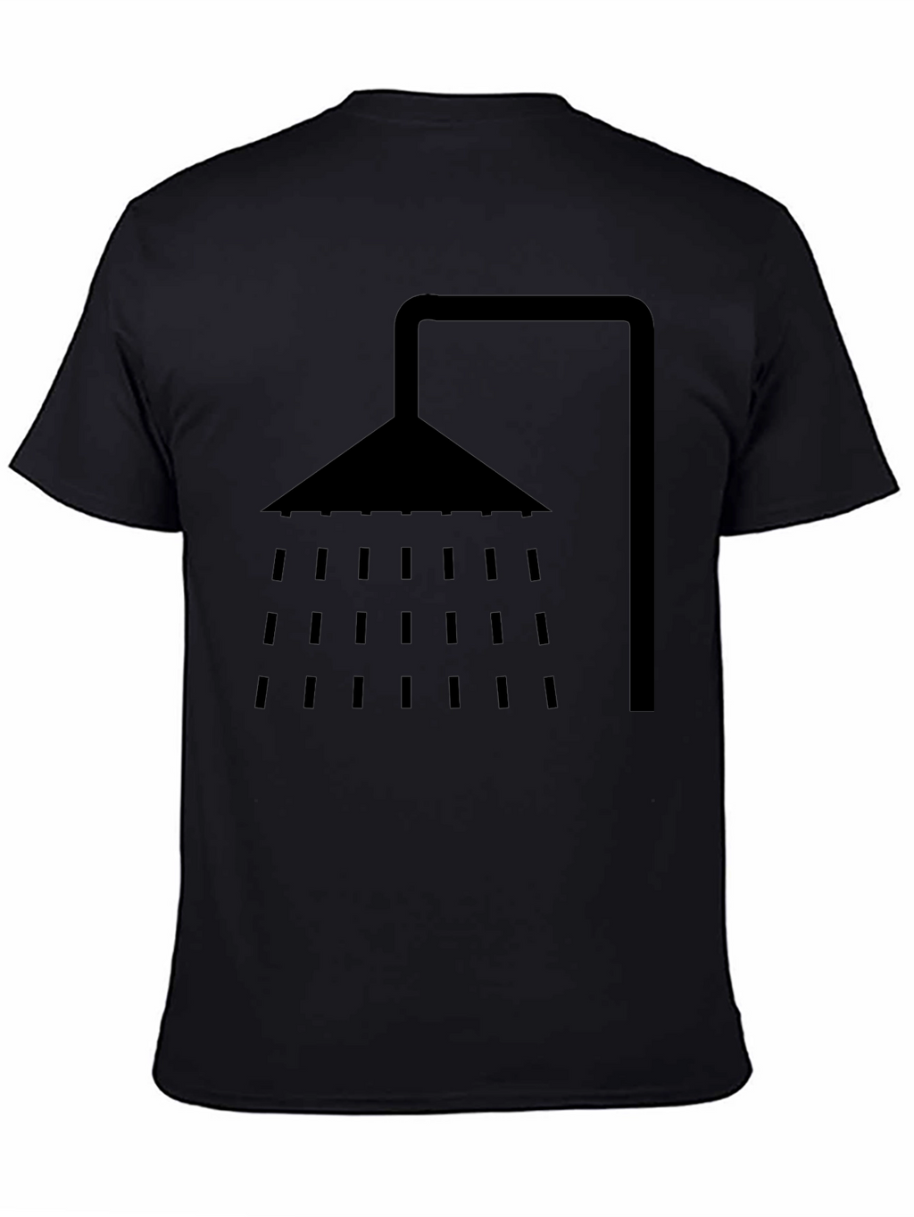 Shower Graphic Black T-Shirt