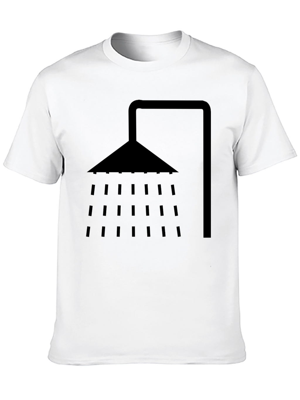Shower Graphic Black T-Shirt