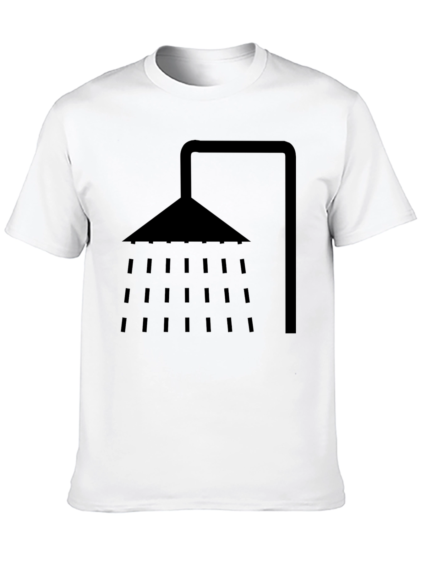 Shower Graphic Black T-Shirt