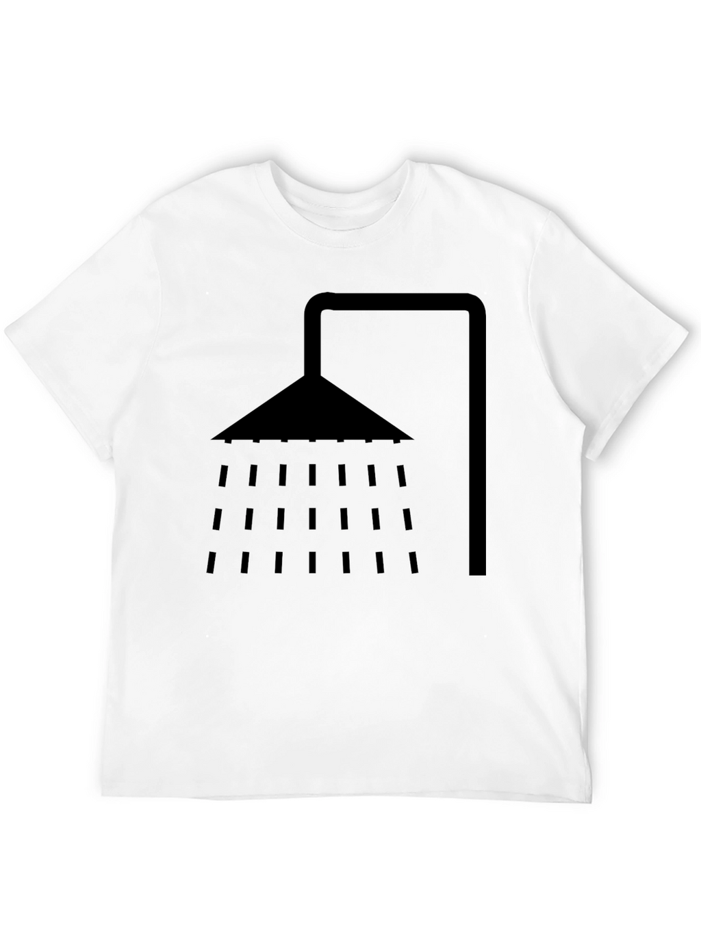 Shower Graphic Black T-Shirt