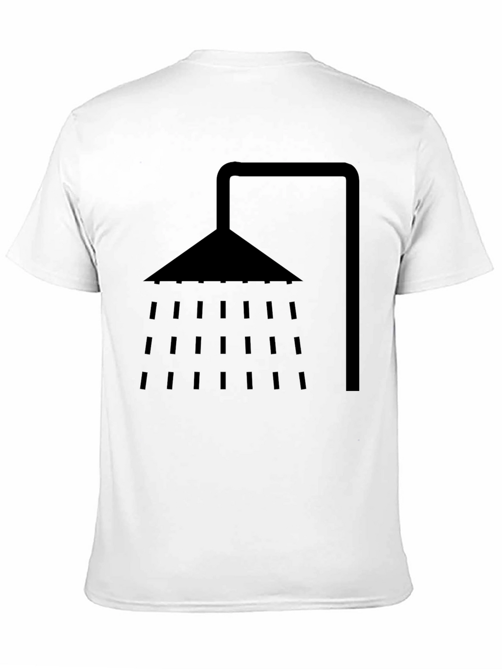 Shower Graphic Black T-Shirt