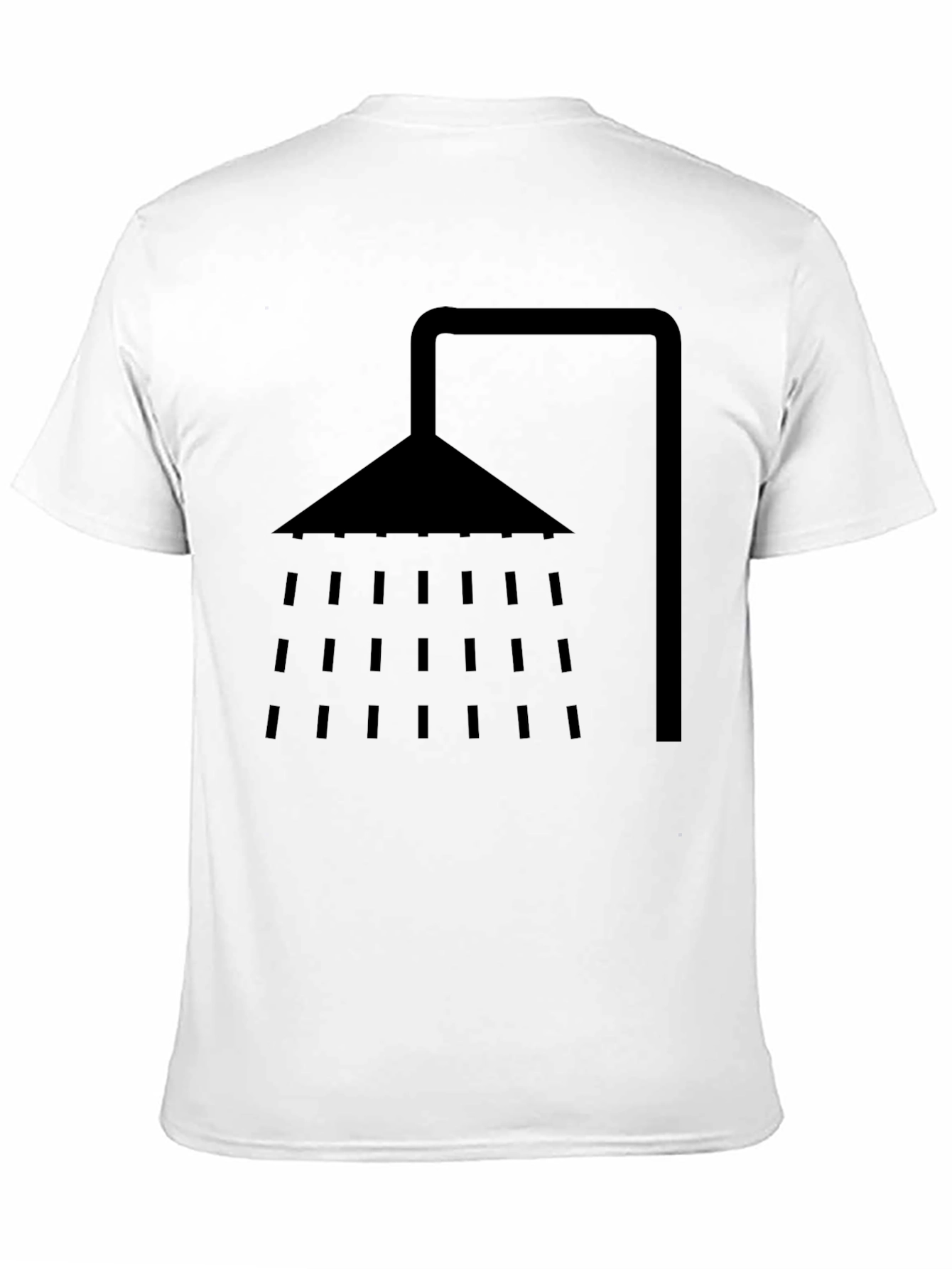 Shower Graphic Black T-Shirt