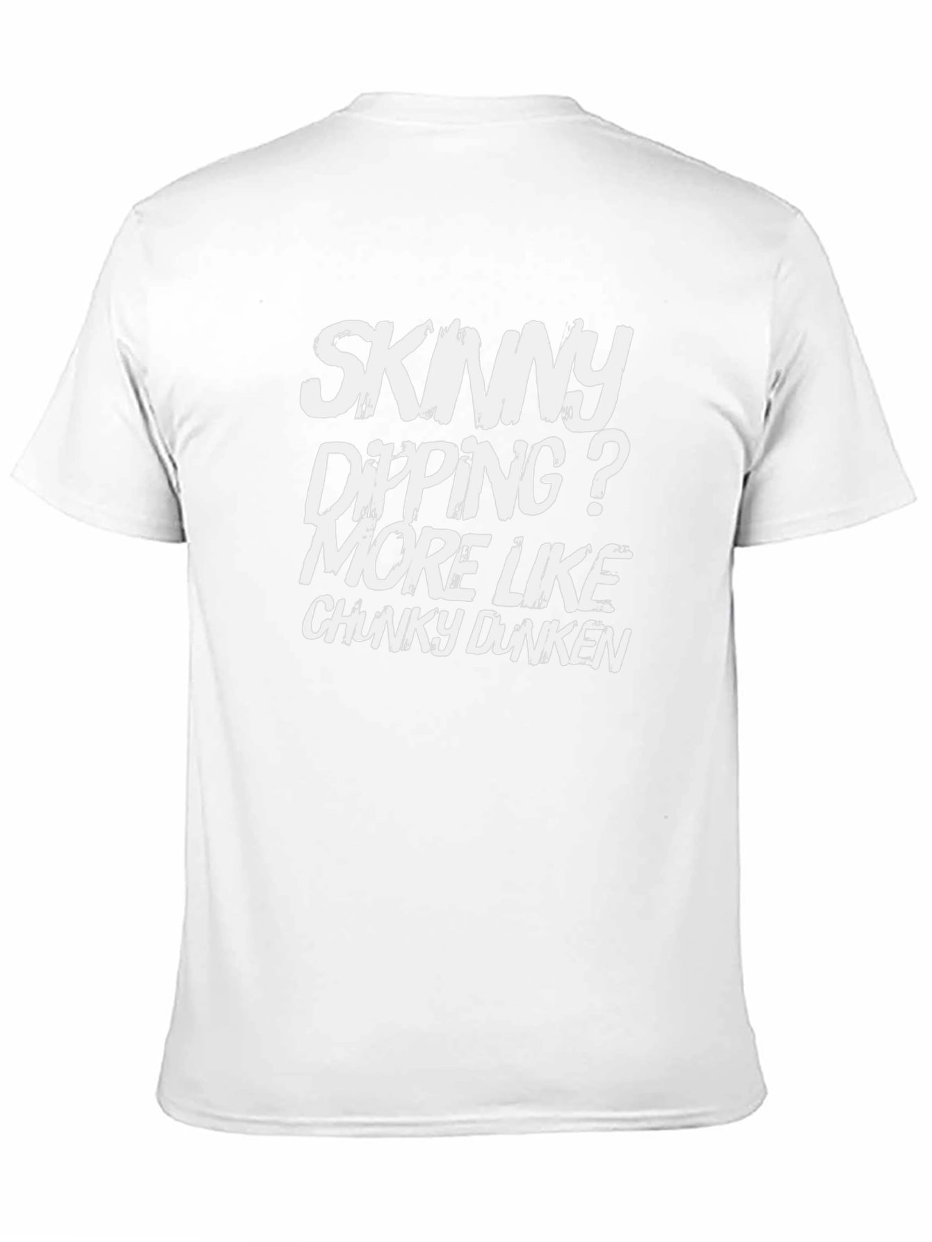 Skinny Dipping? Chunky Dunken Black T-Shirt