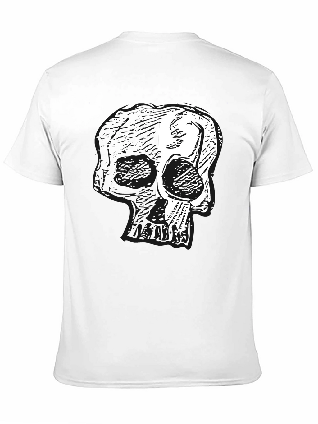 Skull Graphic Print T-Shirt